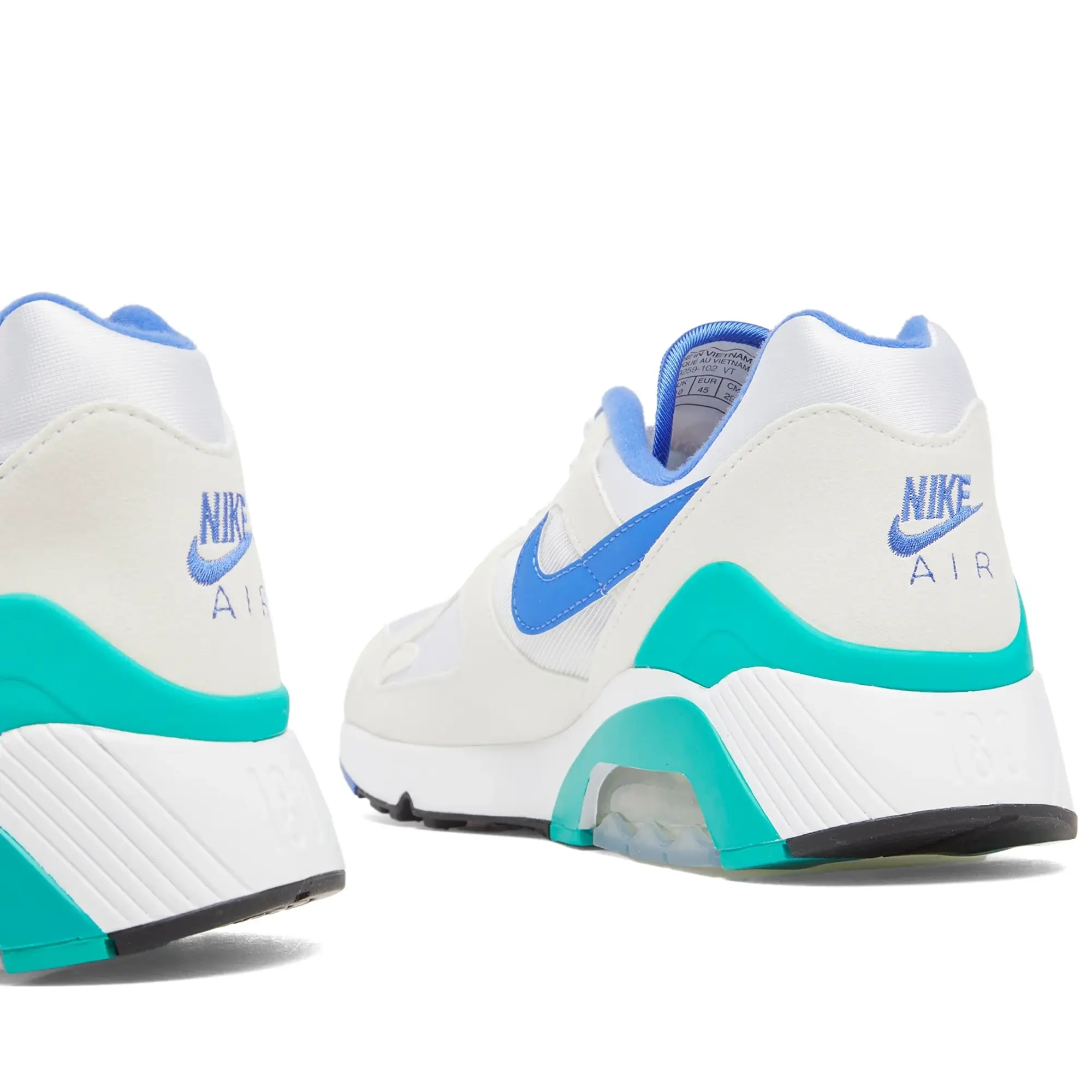 AIR 180 "White and Medium Blue"