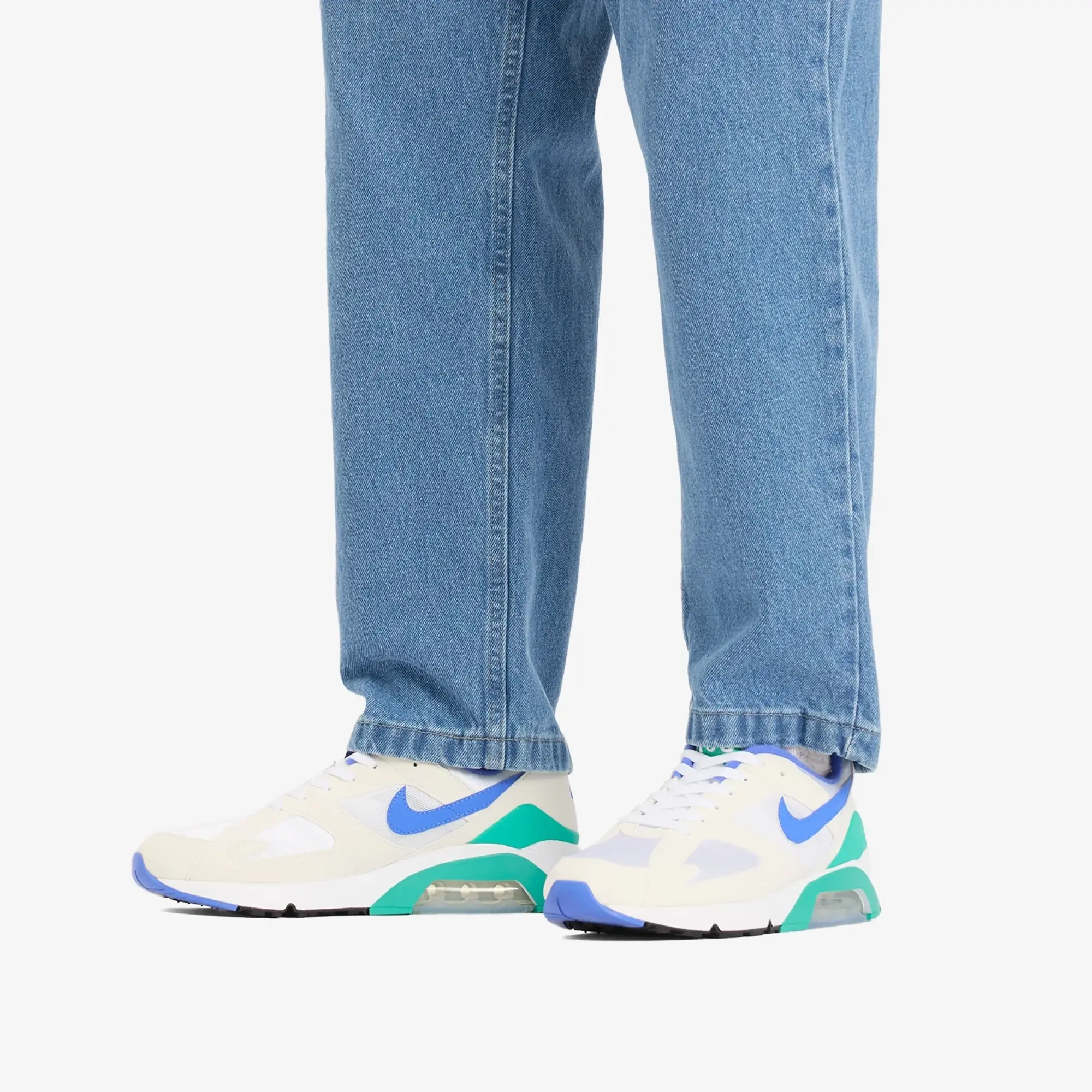 AIR 180 "White and Medium Blue"