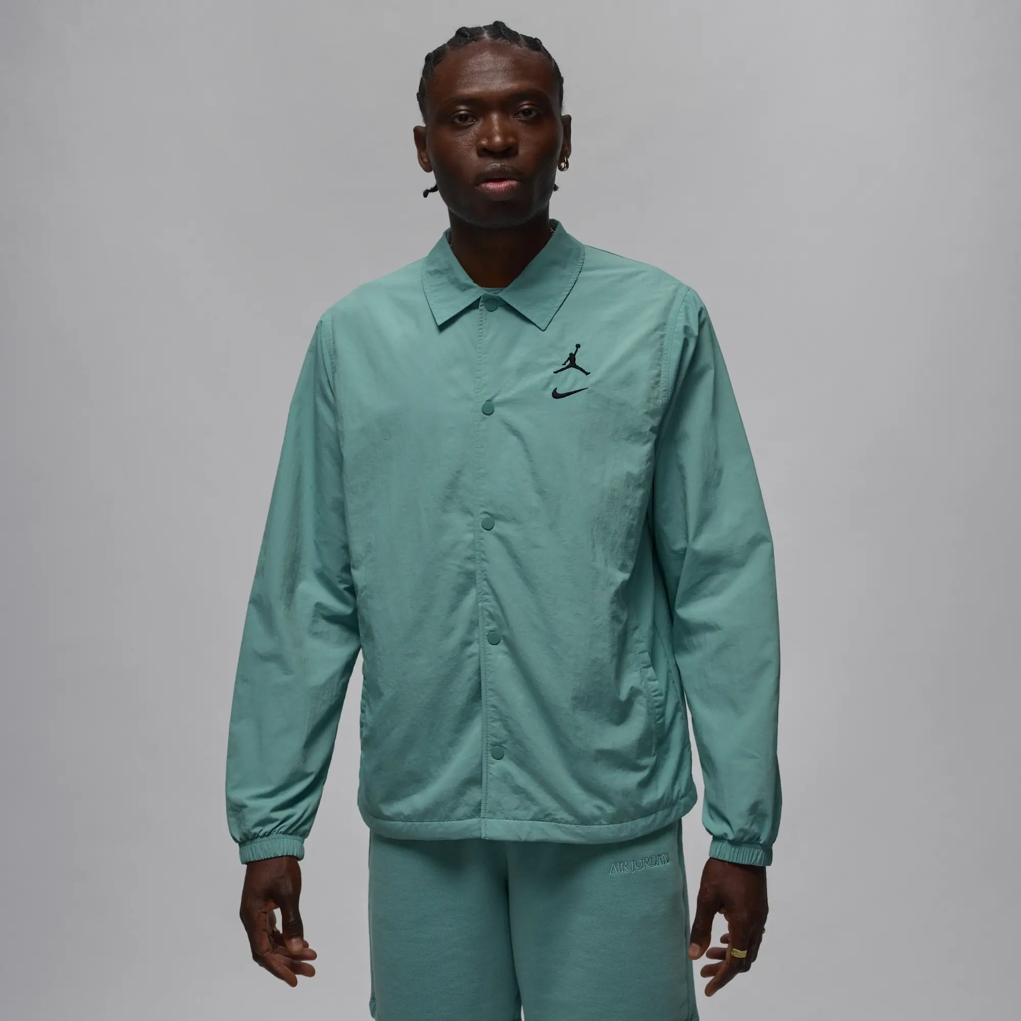 Nike Jordan MVP Men's Jacket - Green - Recycled Fibres Minimum