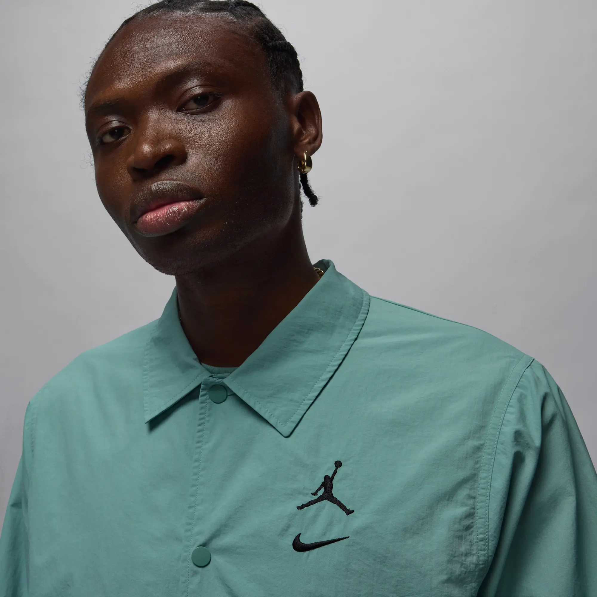Nike Jordan MVP Men's Jacket - Green - Recycled Fibres Minimum