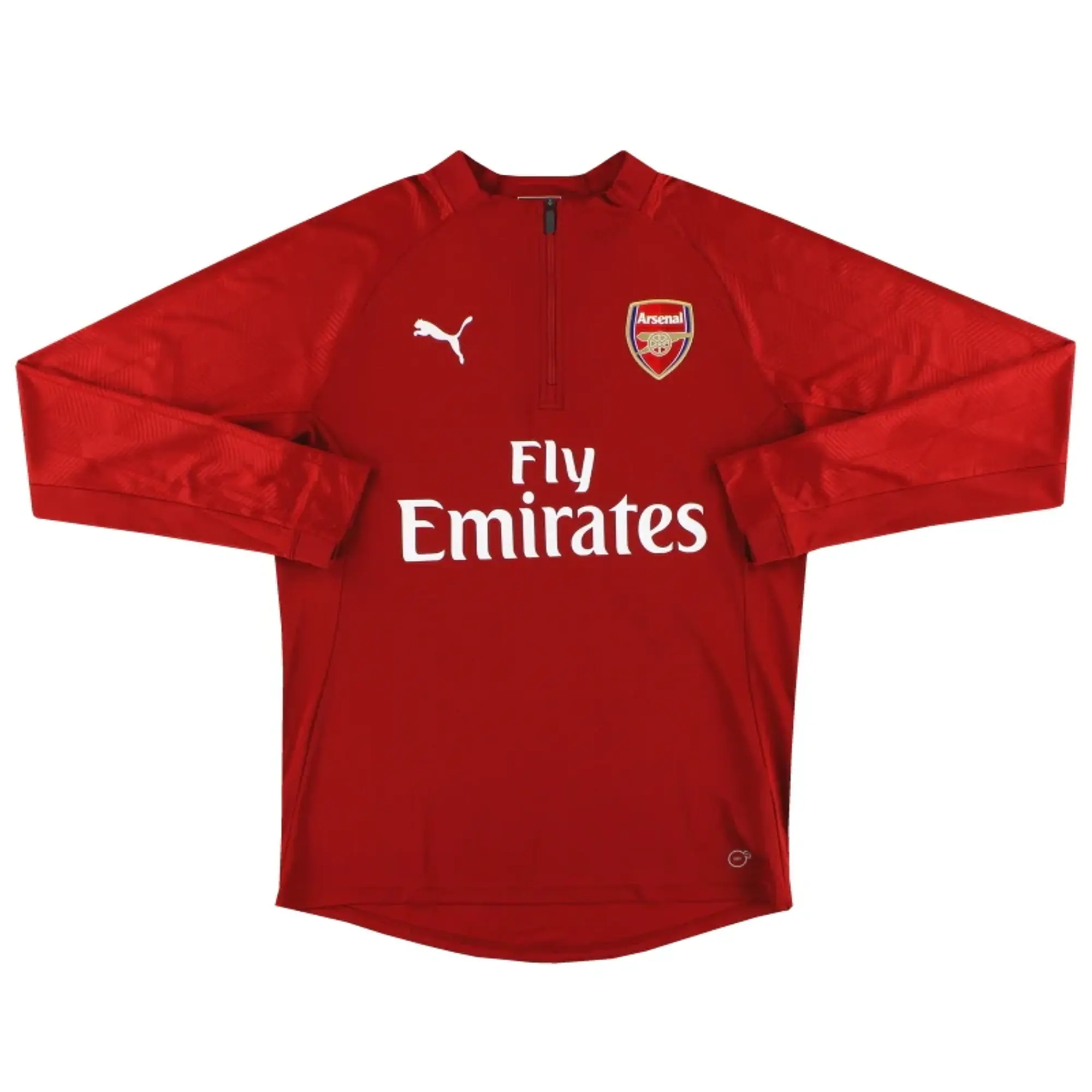 2017-18 Arsenal Puma 1/4 Zip Training Top M / Excellent / Medium