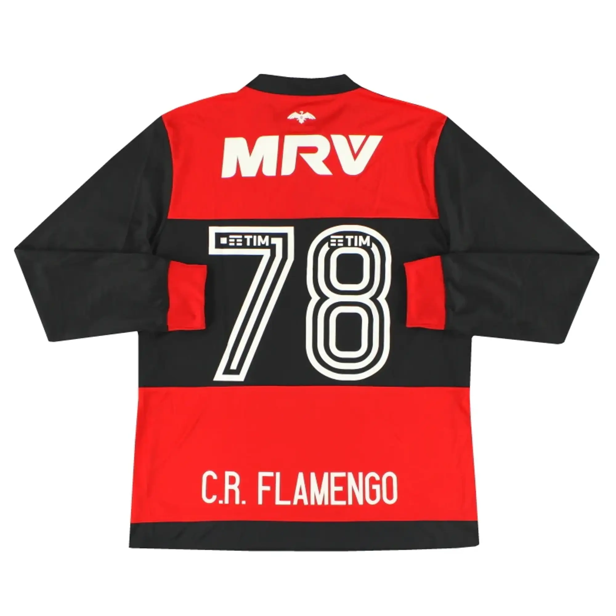 2017 Flamengo adidas Home Shirt #78 L/S L - Central & South American Clubs / Excellent / Large