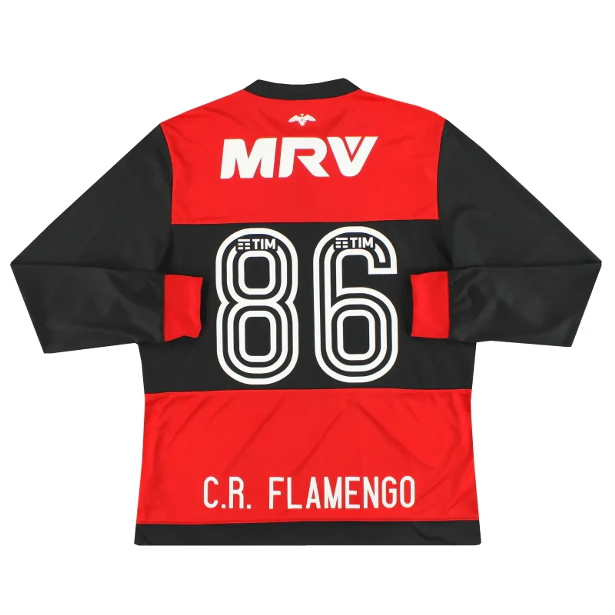2017 Flamengo adidas Home Shirt #86 L/S *w/tags* L - Central & South American Clubs / w/tags / Large