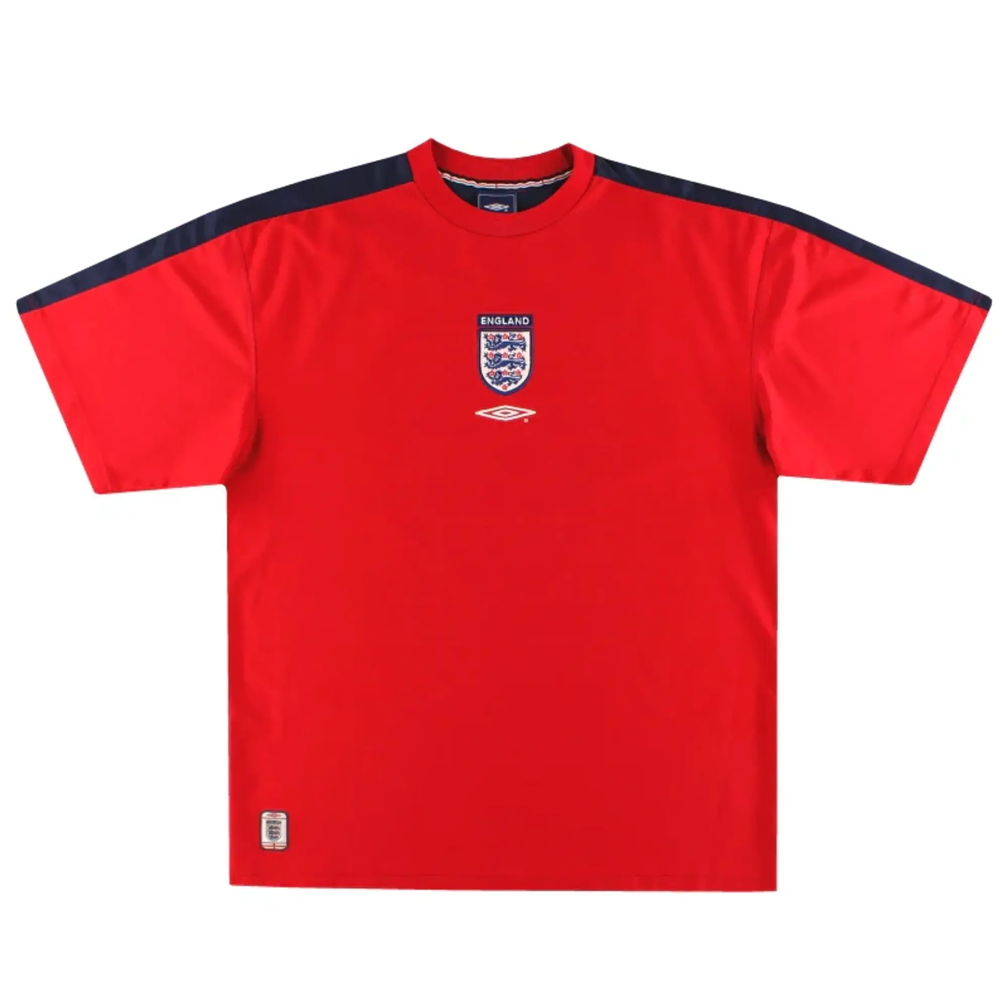 2001-03 England Umbro Training Shirt XXL - England / Excellent / XXL