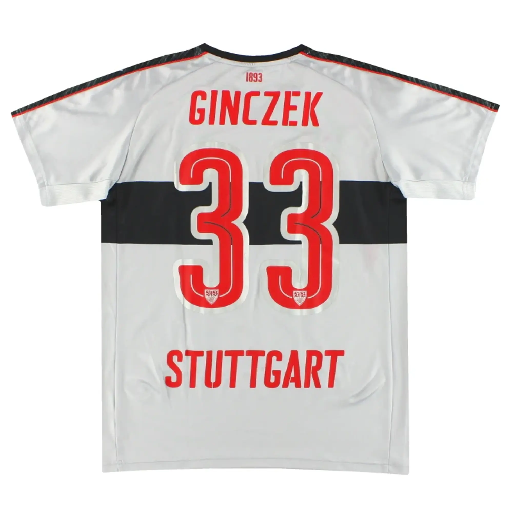 2016-17 Stuttgart Puma Third Shirt Ginczek #33 XXL.Boys - Other German Clubs / Excellent / XXL Boys