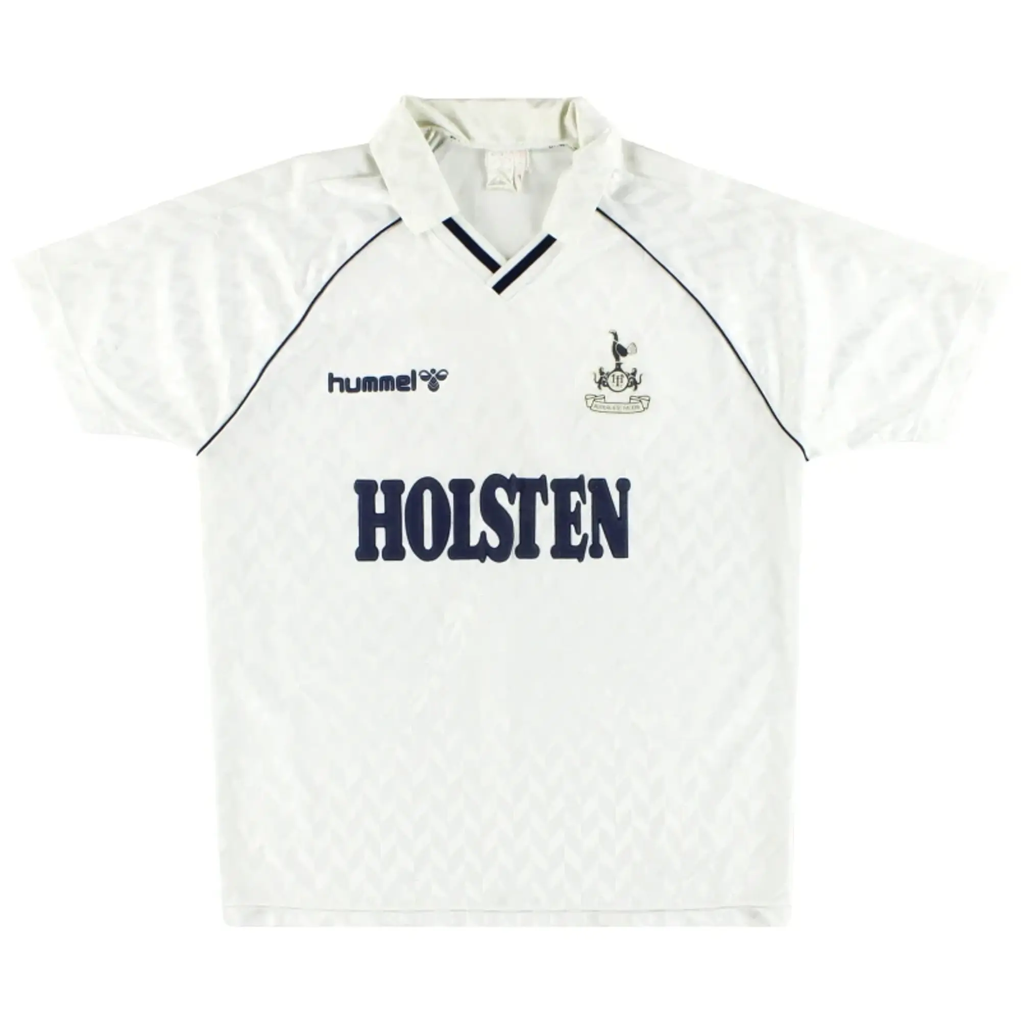 1987-89 Tottenham Hummel Home Shirt L - Tottenham Hotspur / Excellent / Excellent