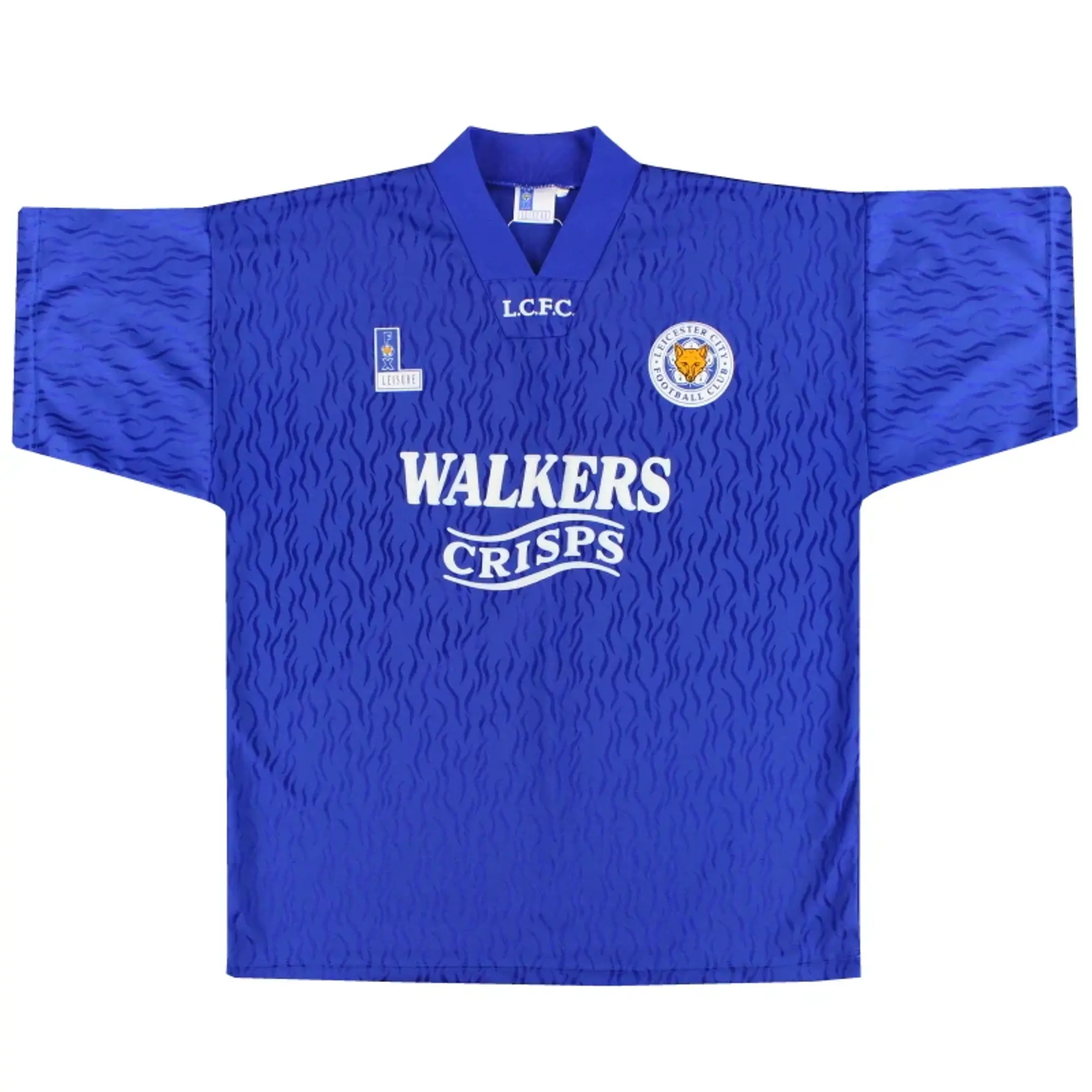 1992-94 Leicester Fox Leisure Home Shirt *Mint* XL - Leicester City / Mint / XL