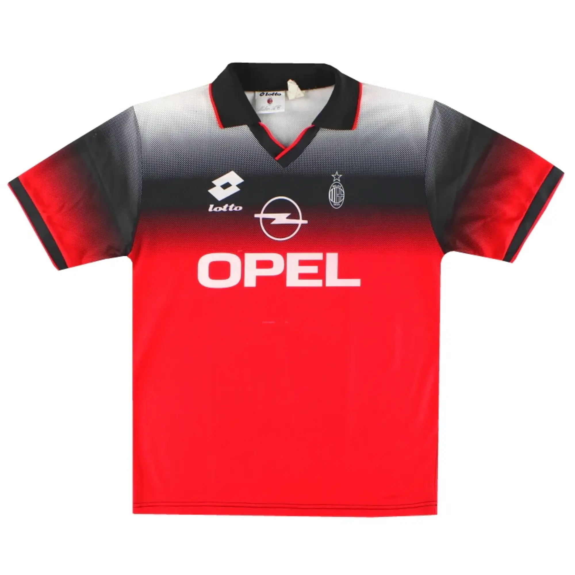 1996-97 AC Milan Lotto Training Shirt L - AC Milan / Very good / Large