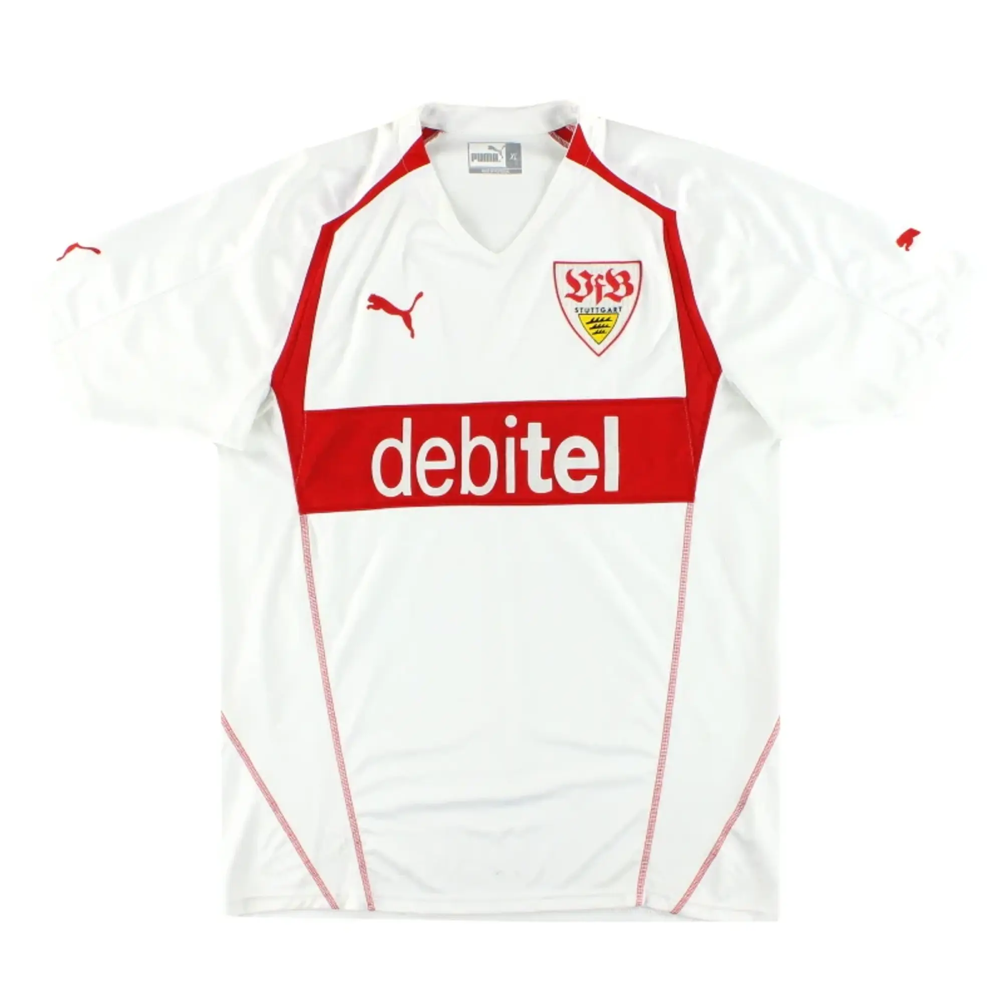 2004-05 Stuttgart Puma Home Shirt XL - Other German Clubs / Very Good / XL