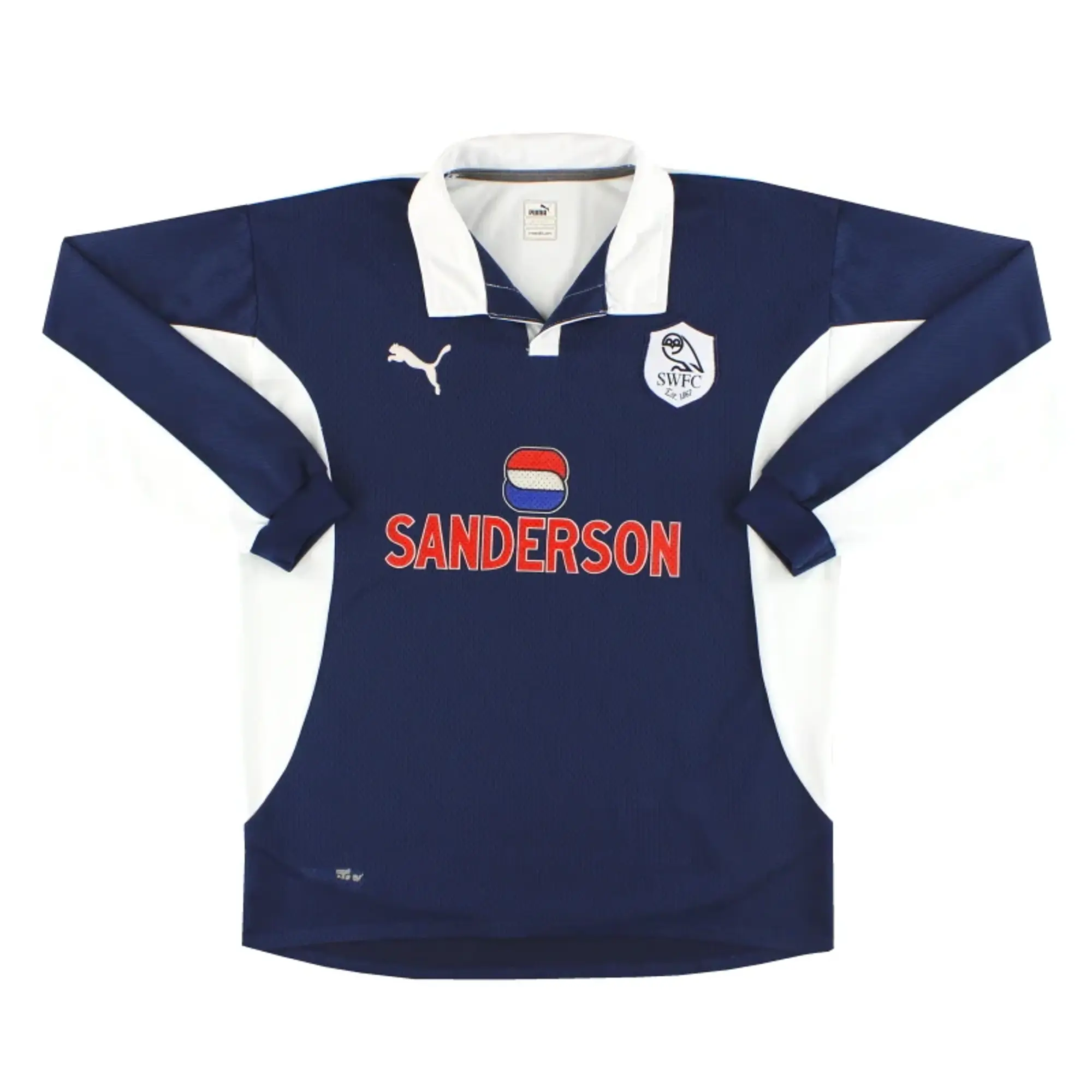 1999-00 Sheffield Wednesday Puma Goalkeeper Shirt M - Sheffield Wednesday / Excellent / Medium