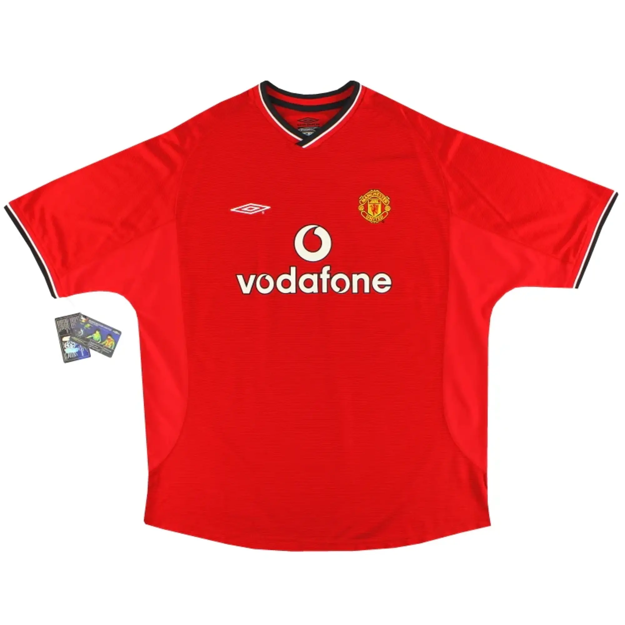 2000-02 Manchester United Umbro Home Shirt *w/tags* XXL - Manchester United / w/tags / XXL