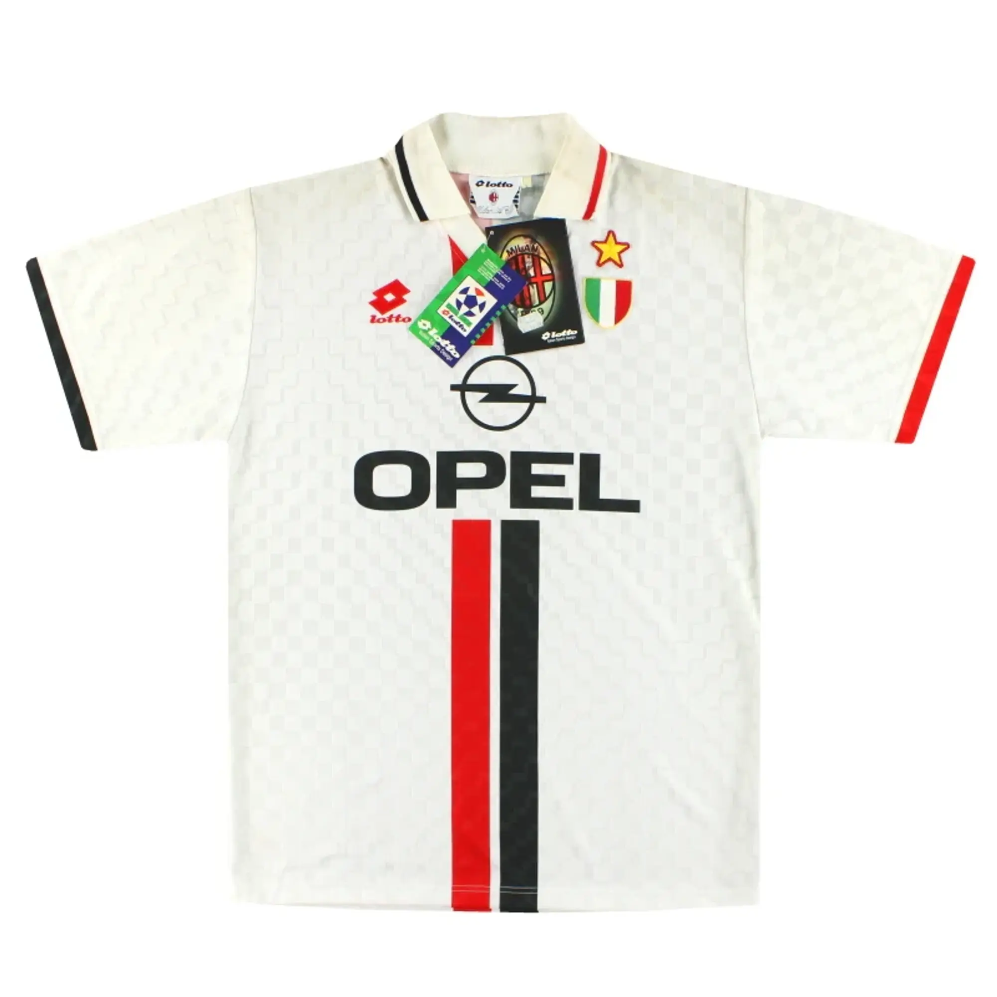 1996-97 AC Milan Lotto Away Shirt *w/tags* L - AC Milan / w/tags / Large