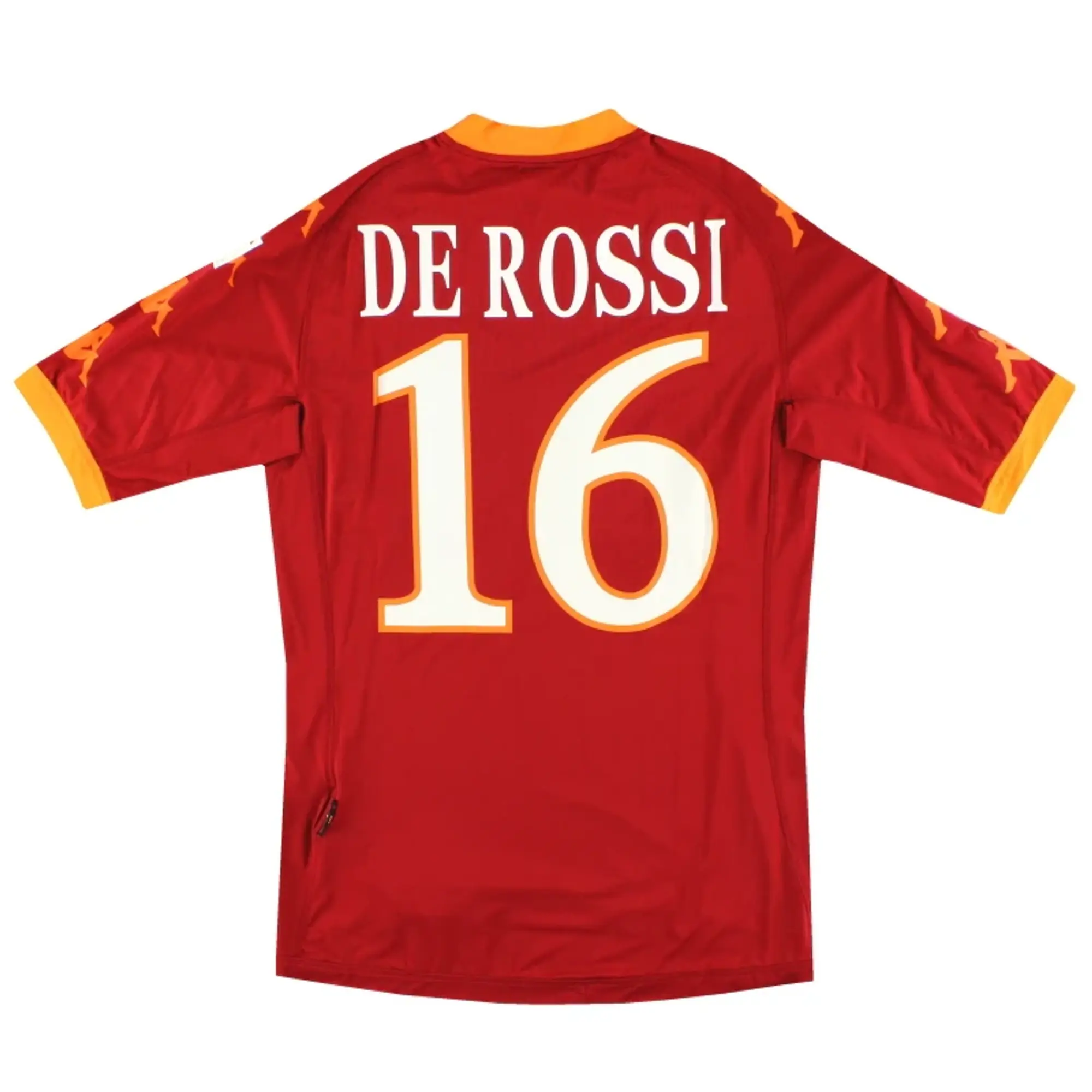 2010-11 Roma Kappa Player Issue Home Shirt De Rossi #16 *w/tags* M - Roma / w/tags / Medium
