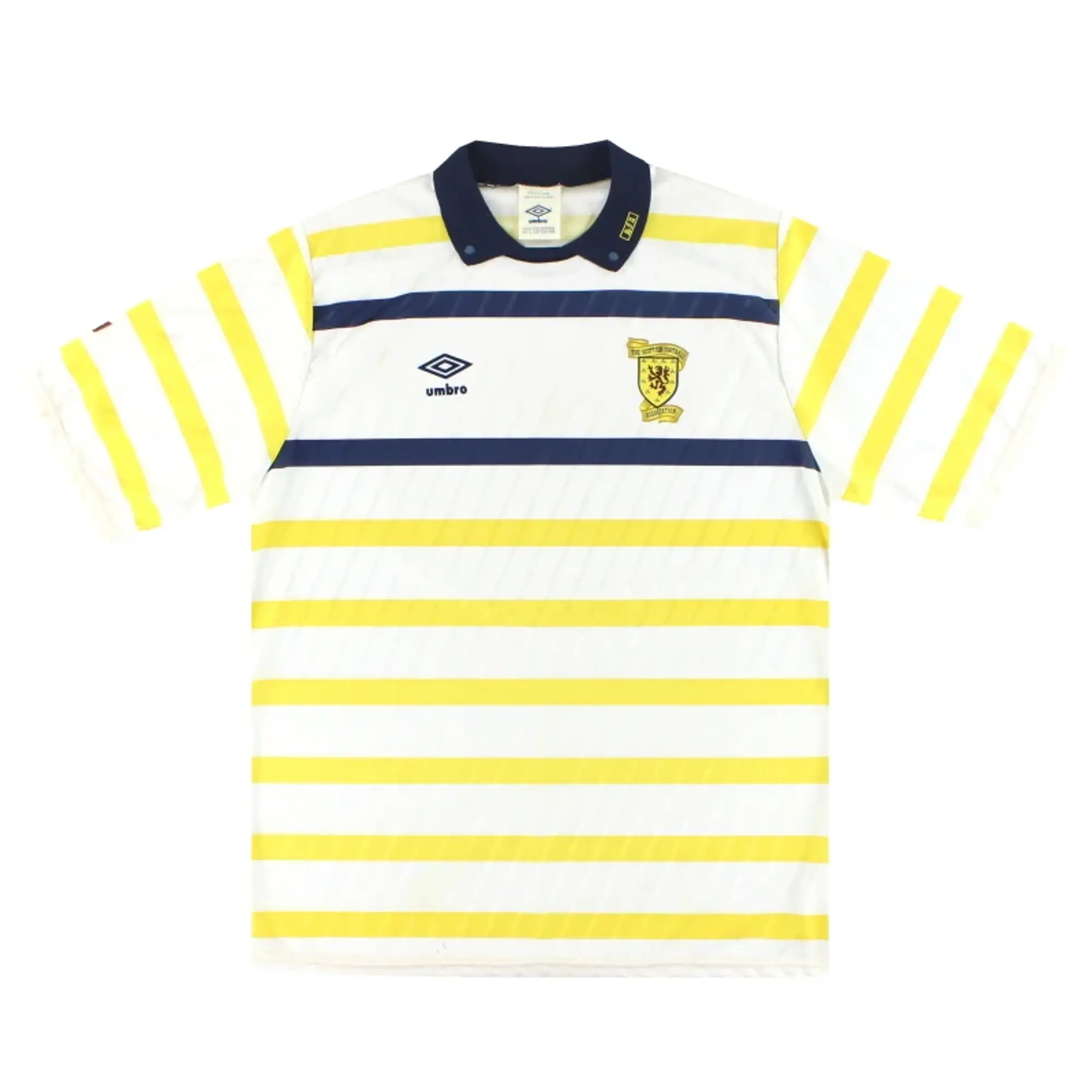 1988-91 Scotland Umbro Away Shirt L - Scotland / Excellent / Large