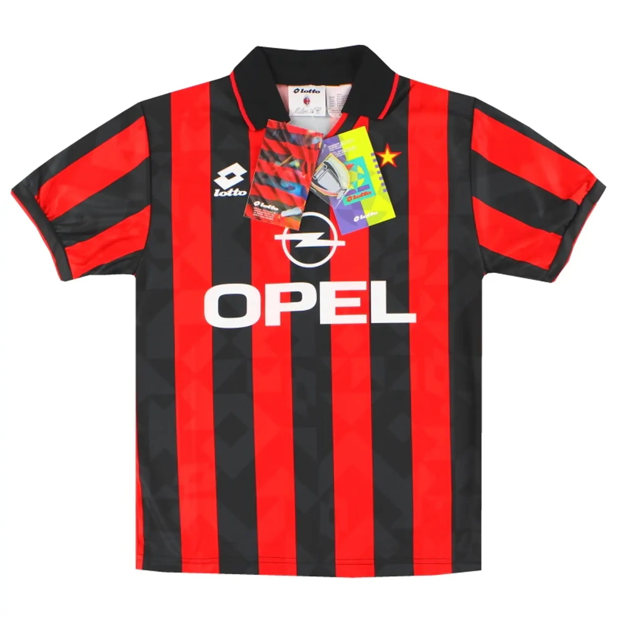 1994-95 AC Milan Lotto Home Shirt *w/tags* S - AC Milan / w/tags / Small