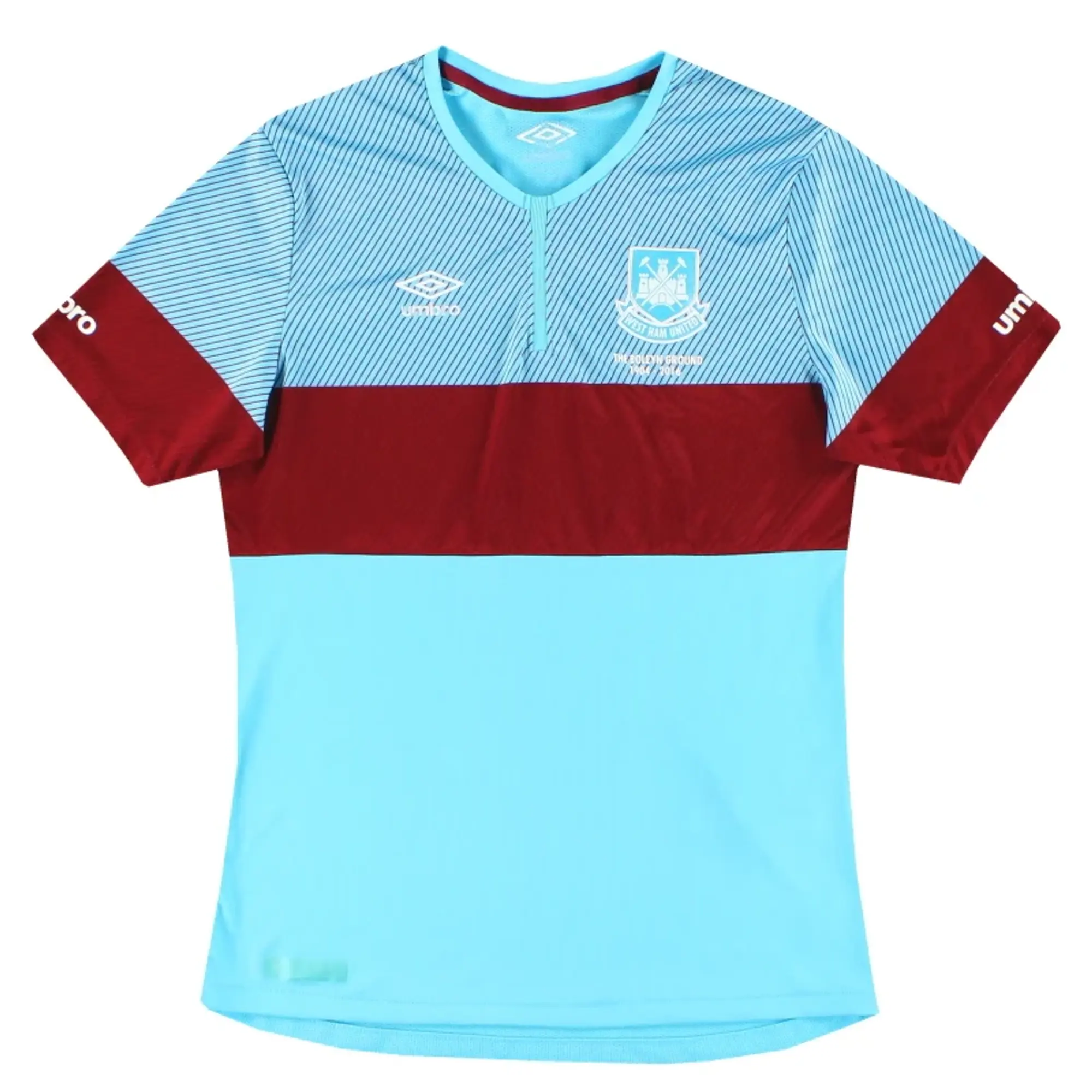 2015-16 West Ham Umbro Away Shirt Y - West Ham / Excellent / Youth