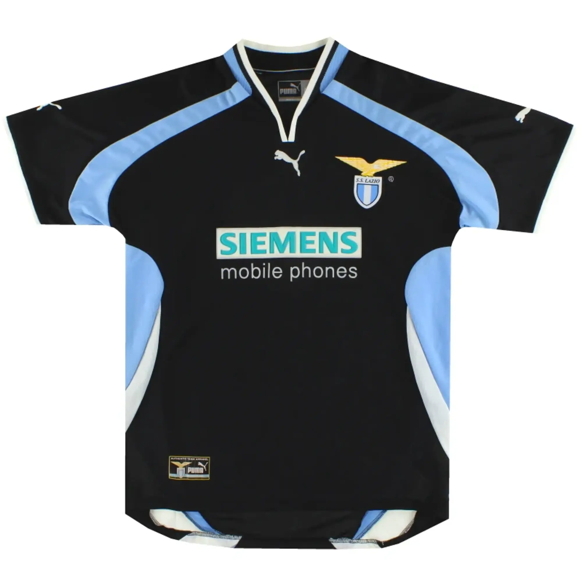2000-01 Lazio Puma Away Shirt L - Lazio / Excellent / Large