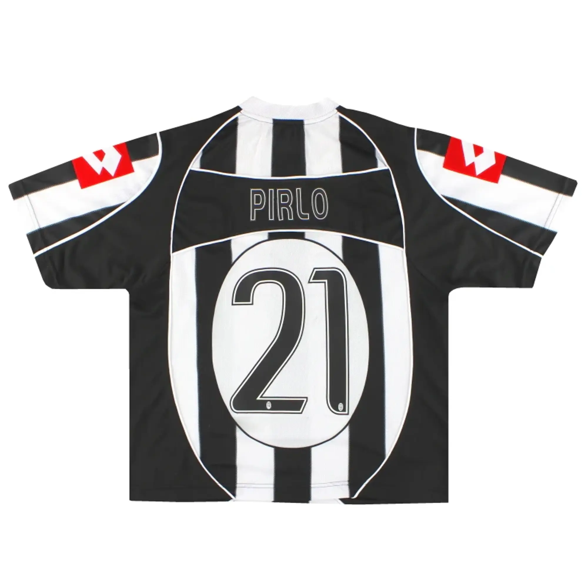 2002-03 Juventus Lotto Home Shirt Pirlo #21 M - Juventus / Excellent / Medium