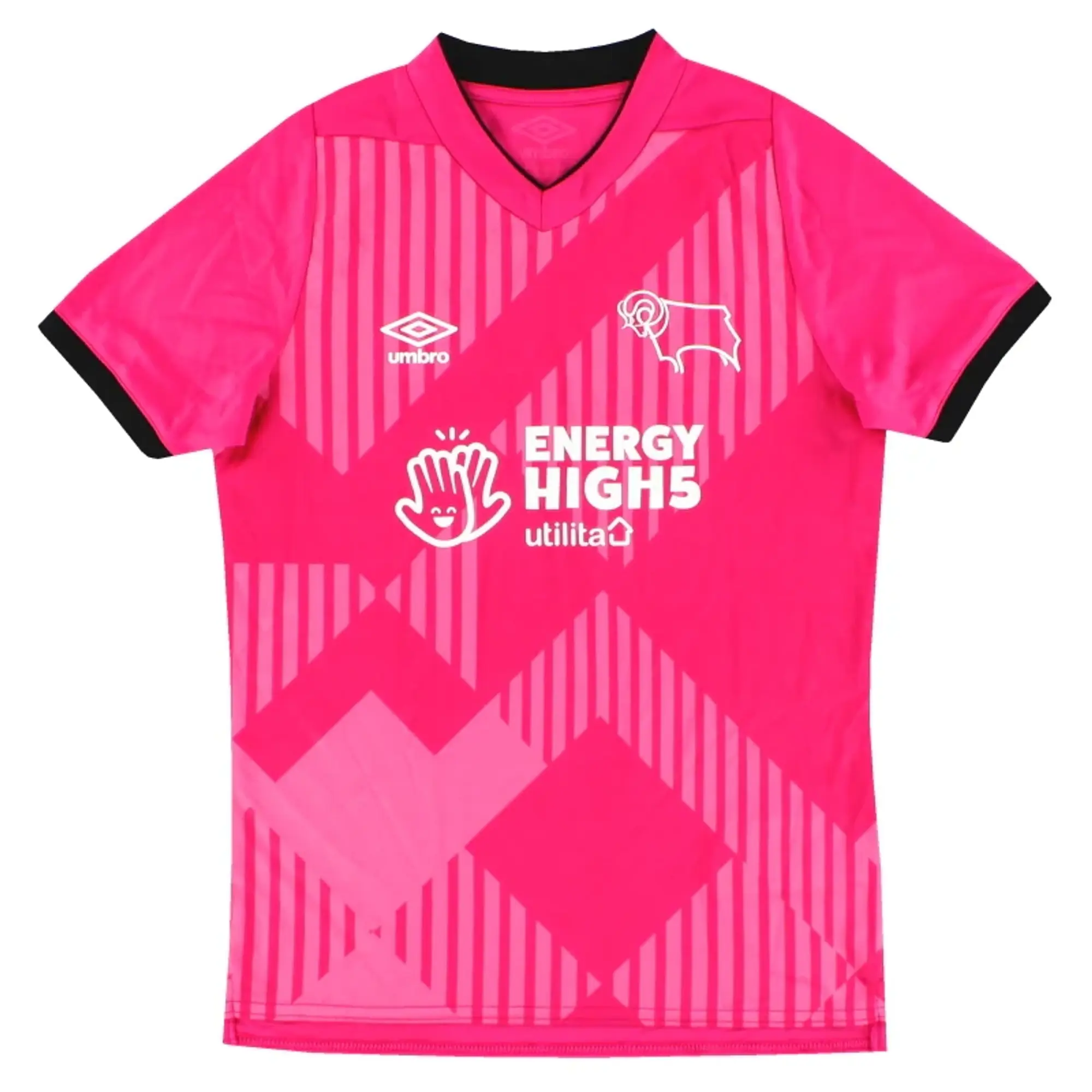 2020-21 Derby County Umbro Third Shirt *As New* - Derby County / As New / Medium Boys