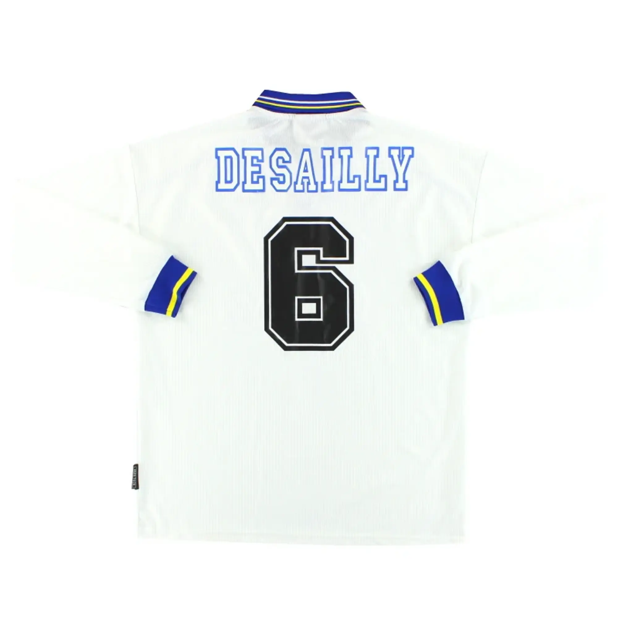 1998-00 Chelsea Umbro Away Shirt Desailly #6 L/S L - Chelsea / Excellent / Large