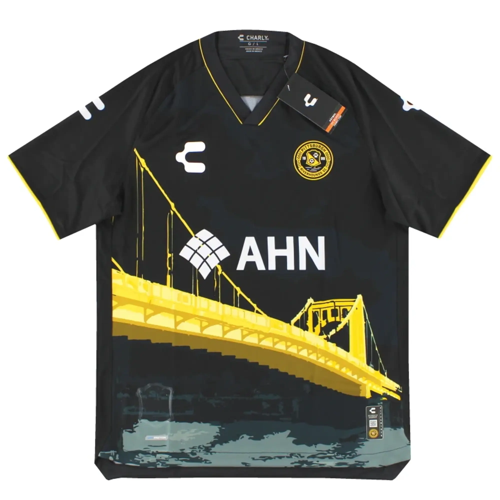 2024 Pittsburgh Riverhounds Charly Home Shirt *BNIB* - USA Soccer Clubs / w/tags / Small