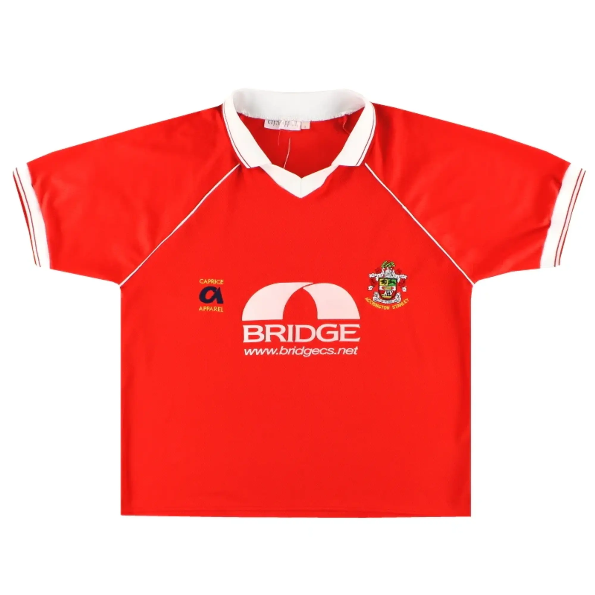 1999-00 Accrington Stanley Home Shirt L - Accrington Stanley / Excellent / Large