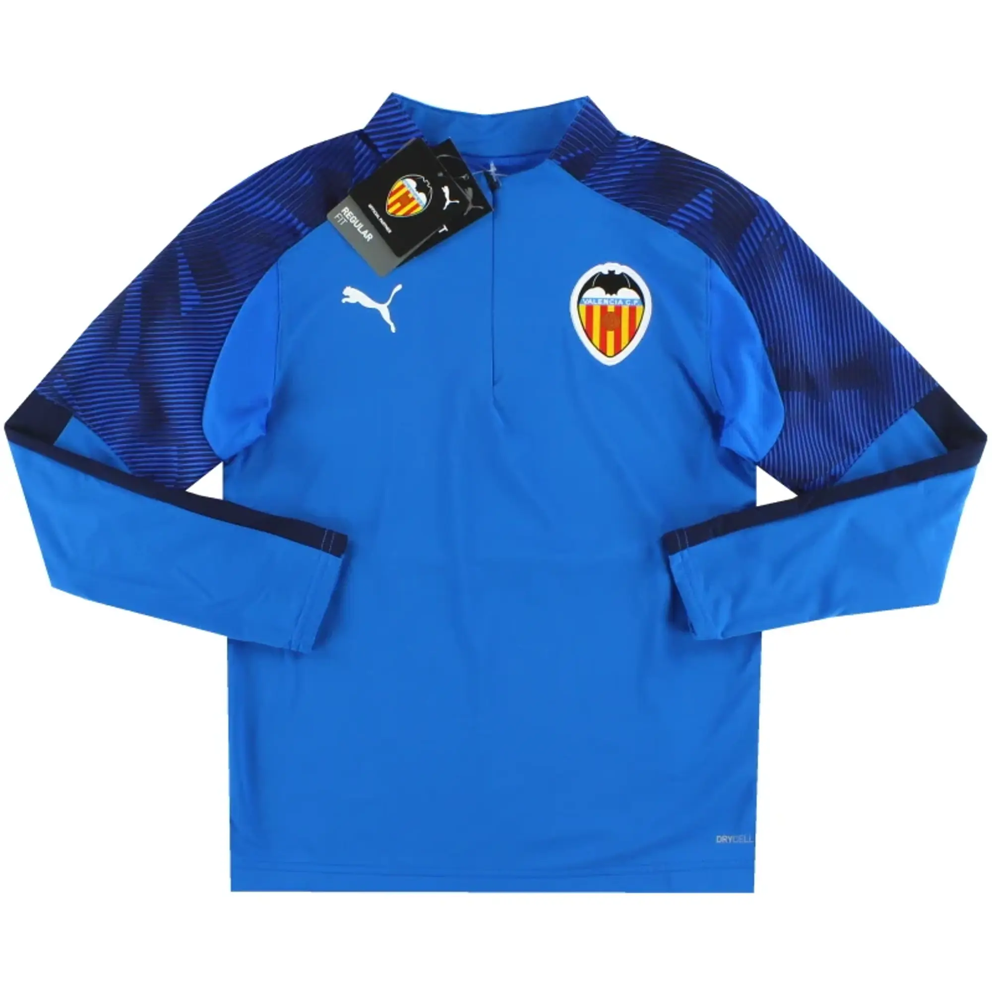 2019-20 Valencia Puma 1/4 Zip Training Top *BNIB* Youth - Valencia / BNIB / XL Boys