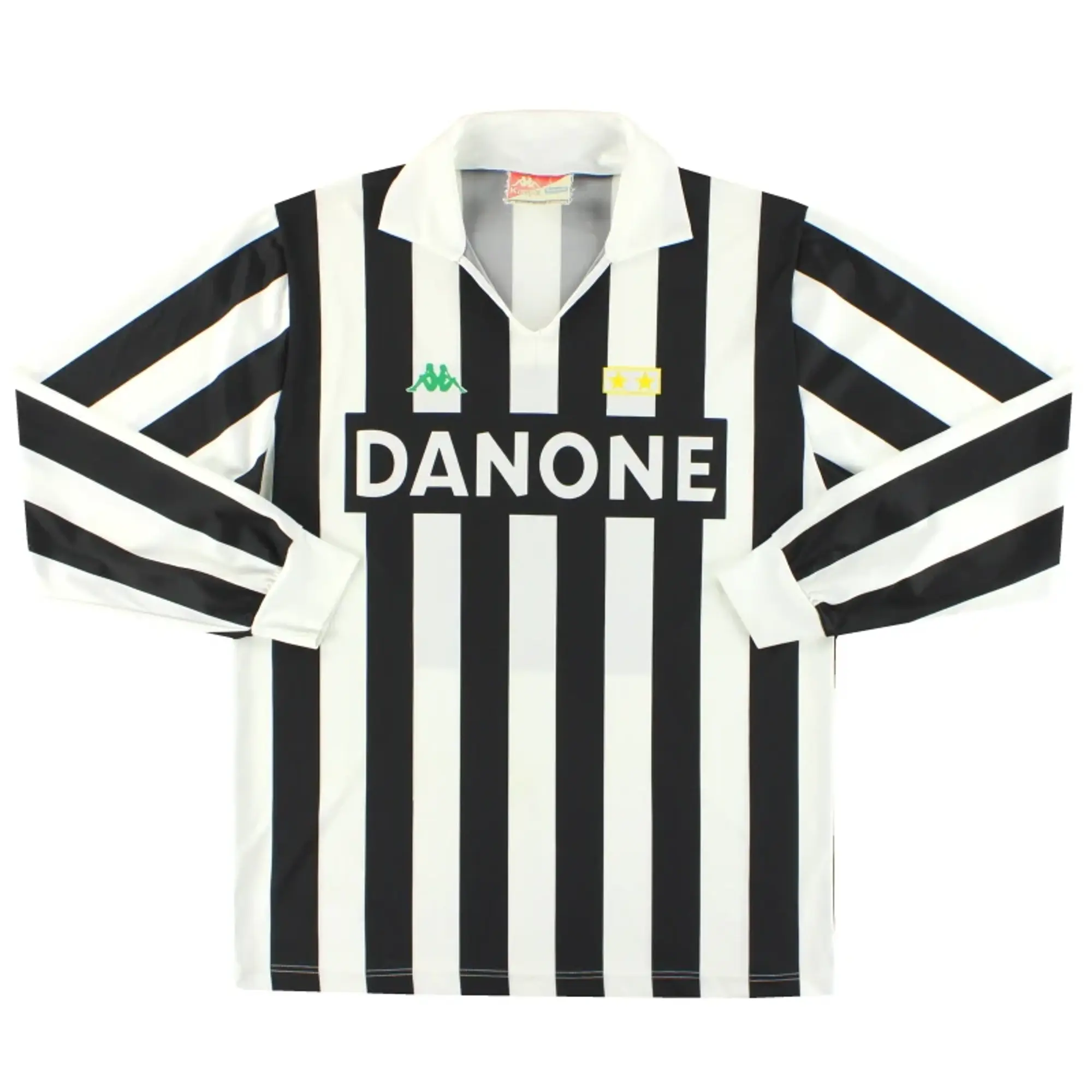 1992-94 Juventus Kappa Home Shirt #10 L/S L - Juventus / Very Good / Large
