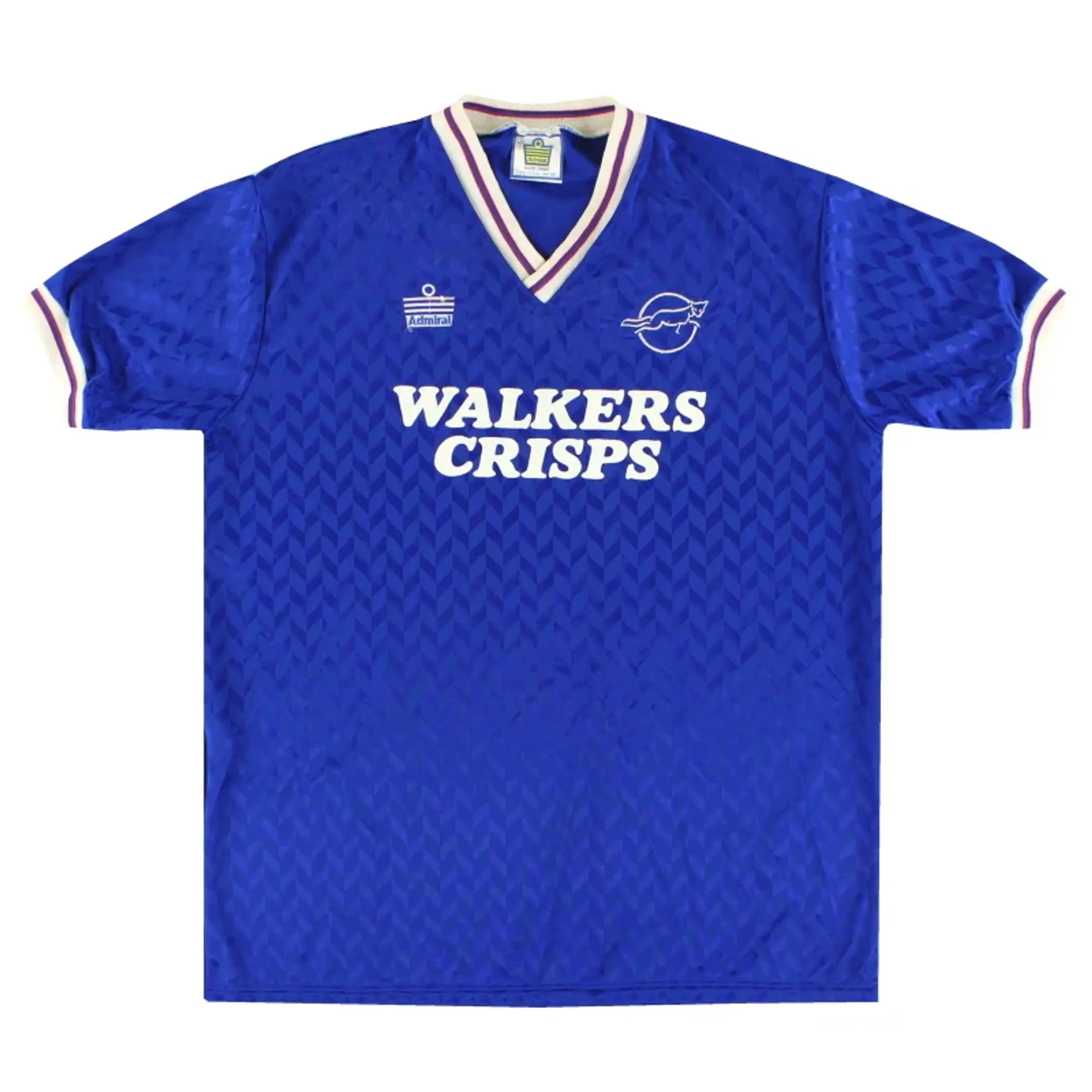 1987-88 Leicester City Admiral Home Shirt *Mint* L/XL - Leicester City / Mint / Large/XL