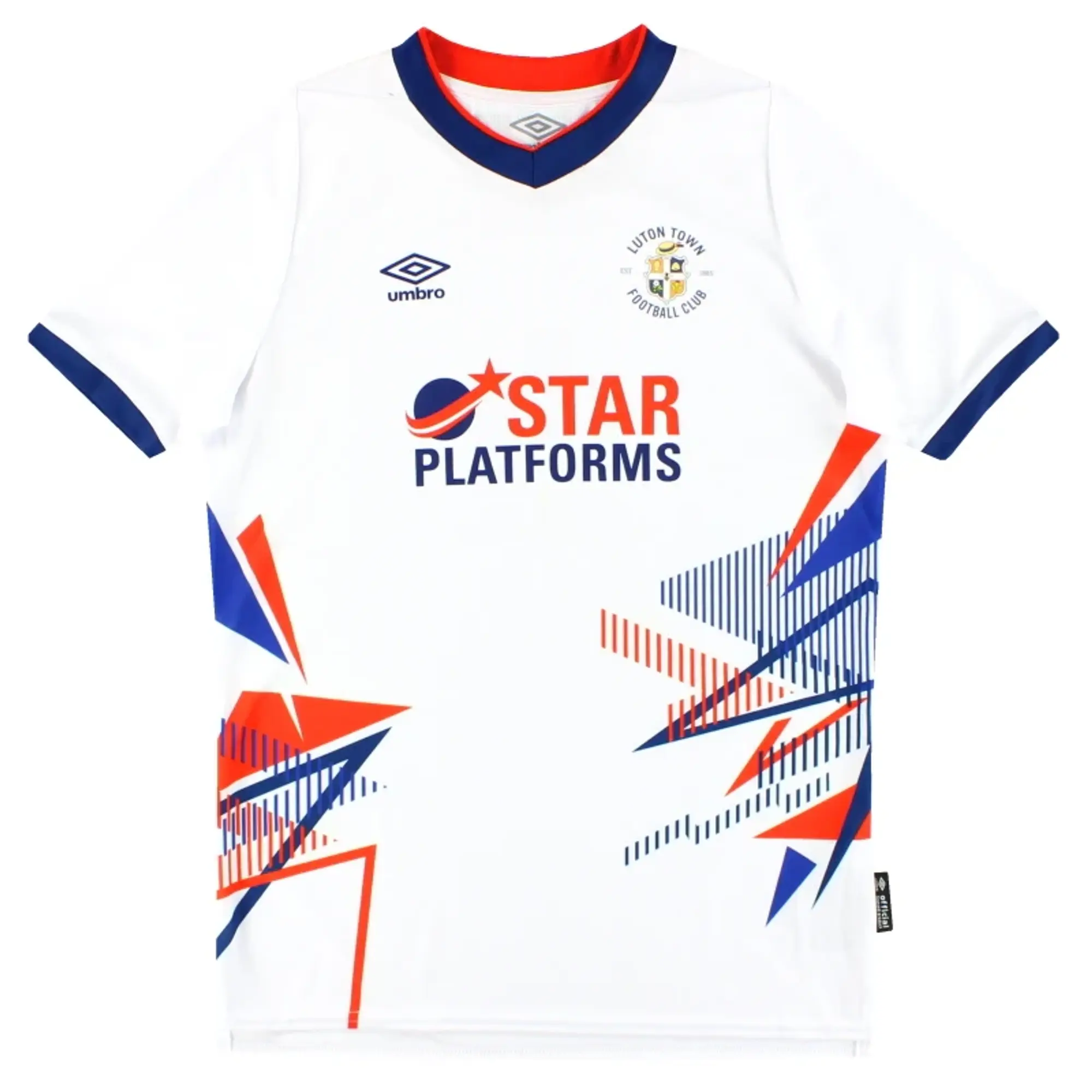 2020-21 Luton Town Umbro Away Shirt *As New* Y - Luton Town / As New / Small Boys