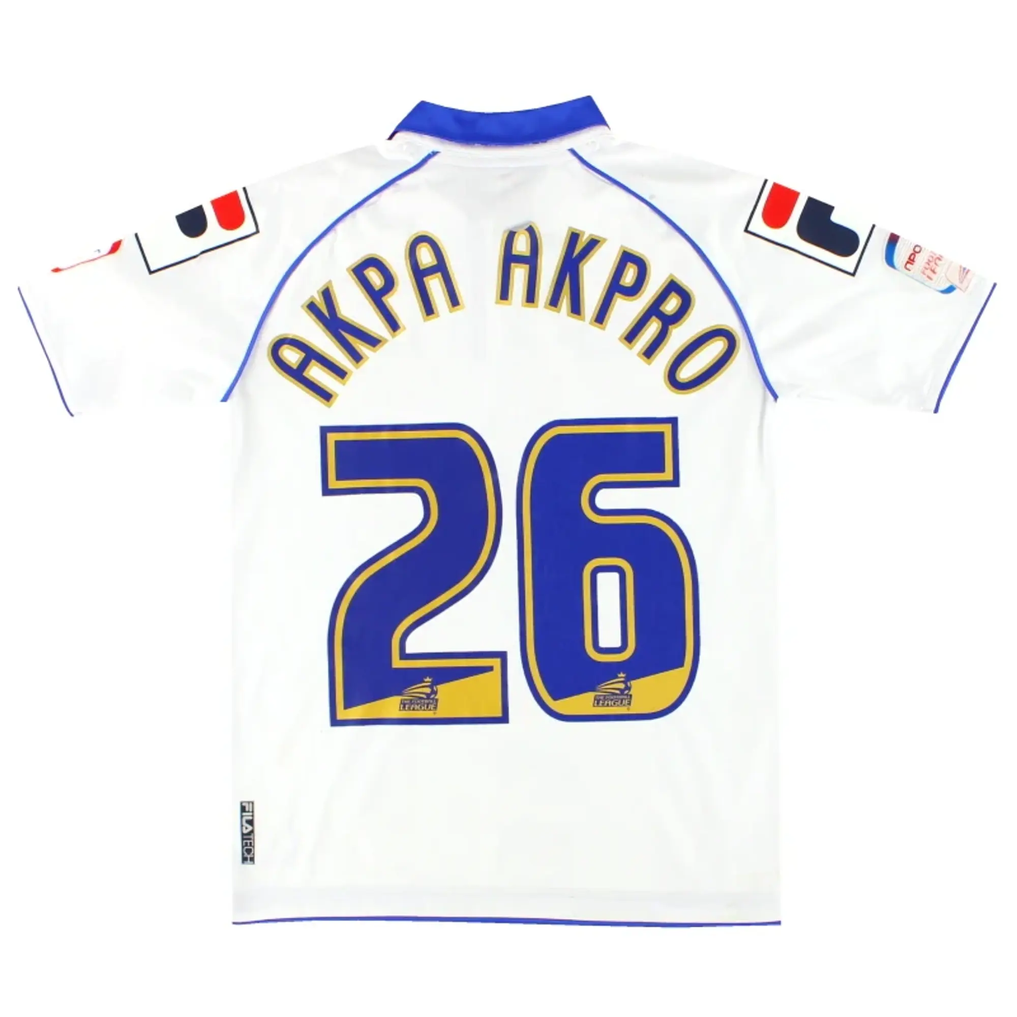 2012-13 Tranmere Rovers Fila Home Shirt Akpa Akpro #26 M.Boys - Tranmere Rovers / Good / Medium Boys