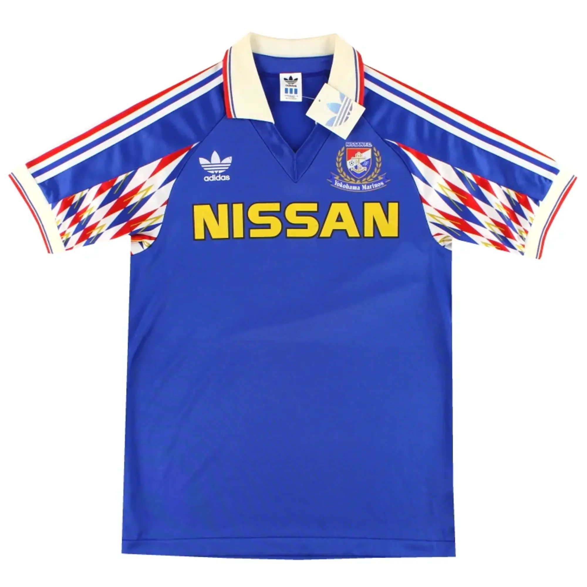 1992-93 Yokohama F. Marinos adidas Home Shirt *w/tags* M - Other World Clubs / w/tags / Medium