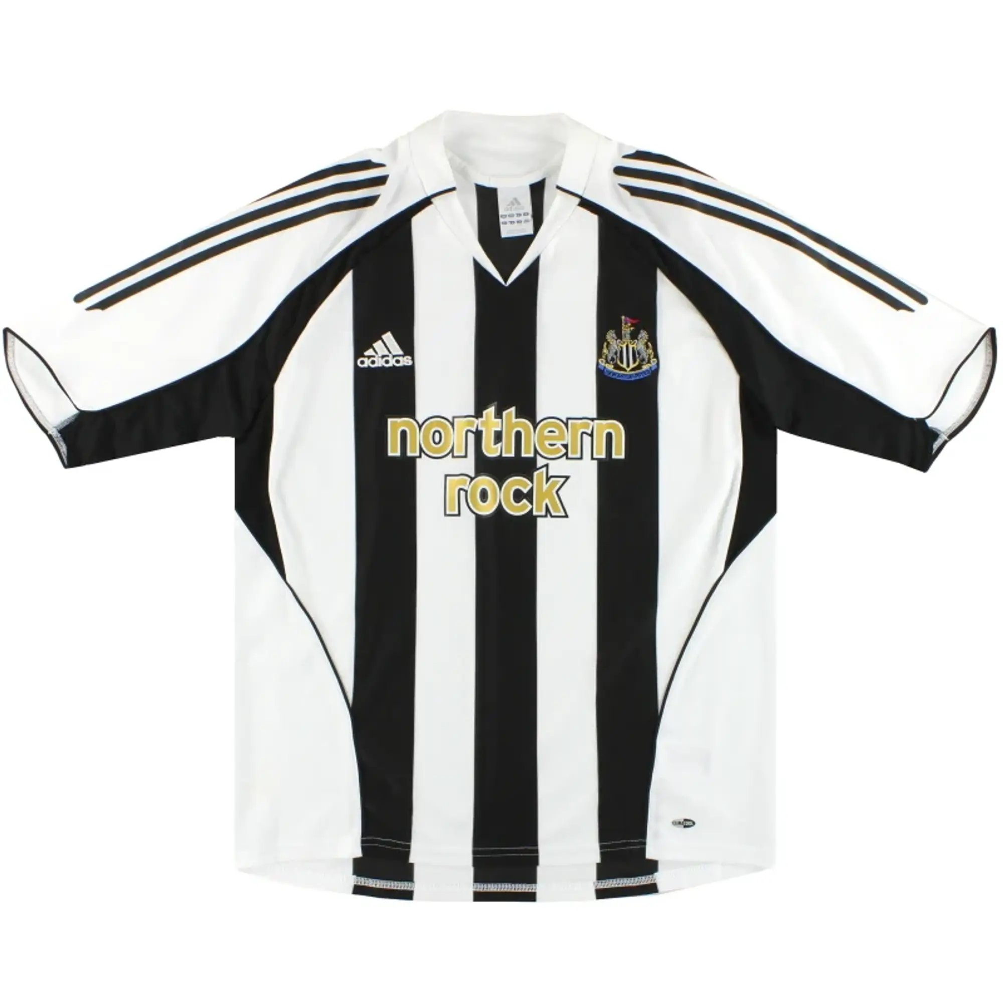 2005-07 Newcastle adidas Home Shirt L - Newcastle United / Excellent / Large