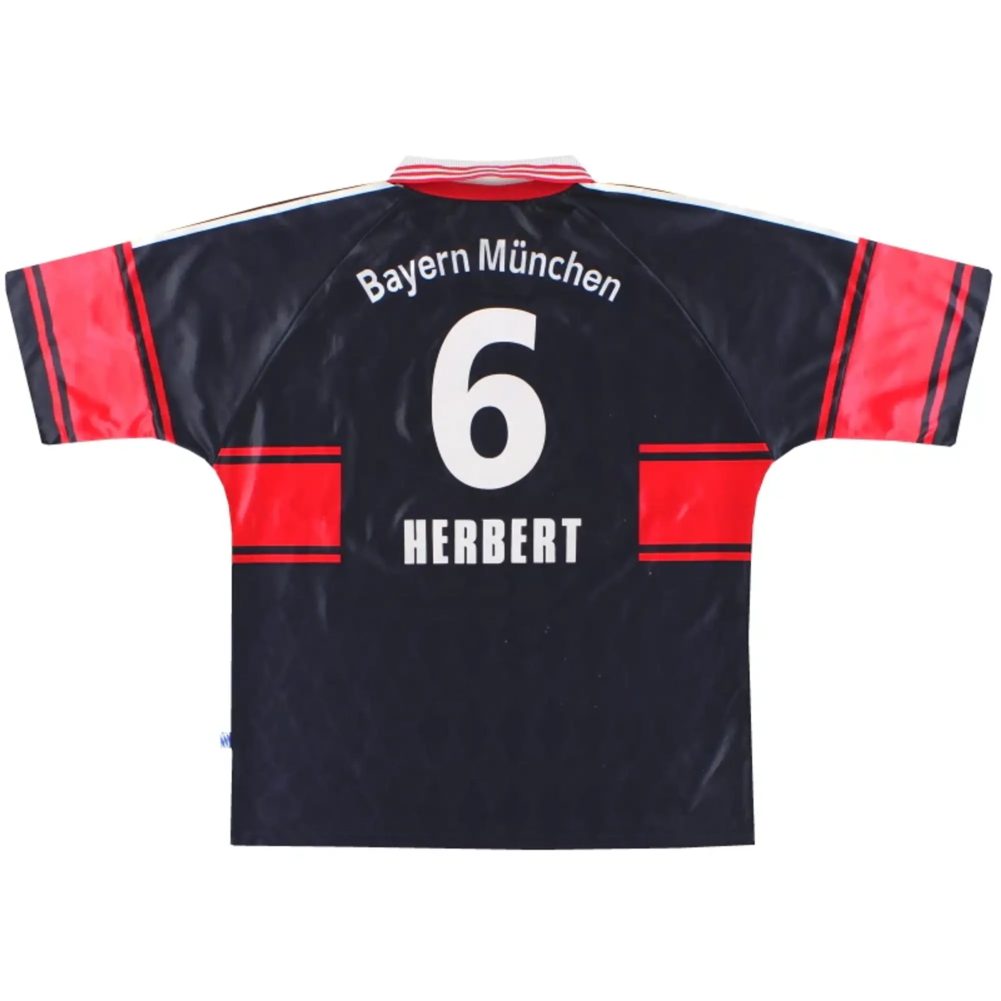 1997-99 Bayern Munich adidas Home Shirt Herbert #6 XL - Bayern Munich / Excellent / XL