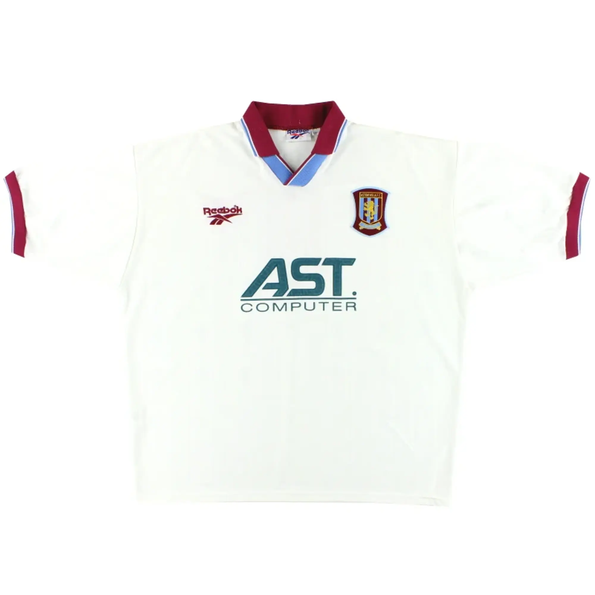 1996-98 Aston Villa Reebok Away Shirt #8 XL - Aston Villa / Excellent / XL