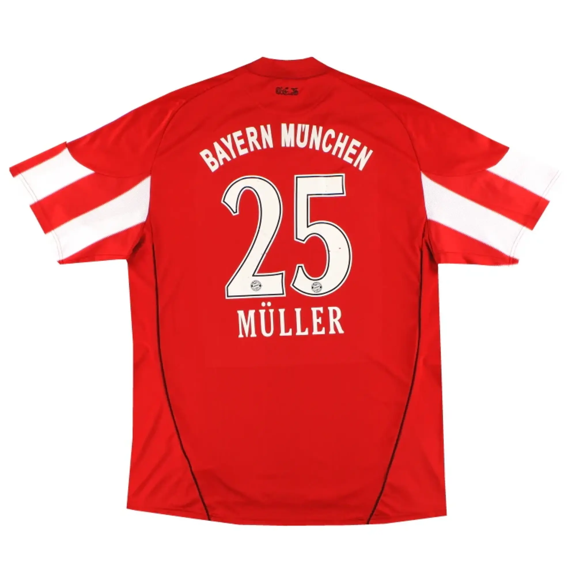 2010-11 Bayern Munich adidas Home Shirt Muller #25 XXL - Bayern Munich / Very Good / XXL