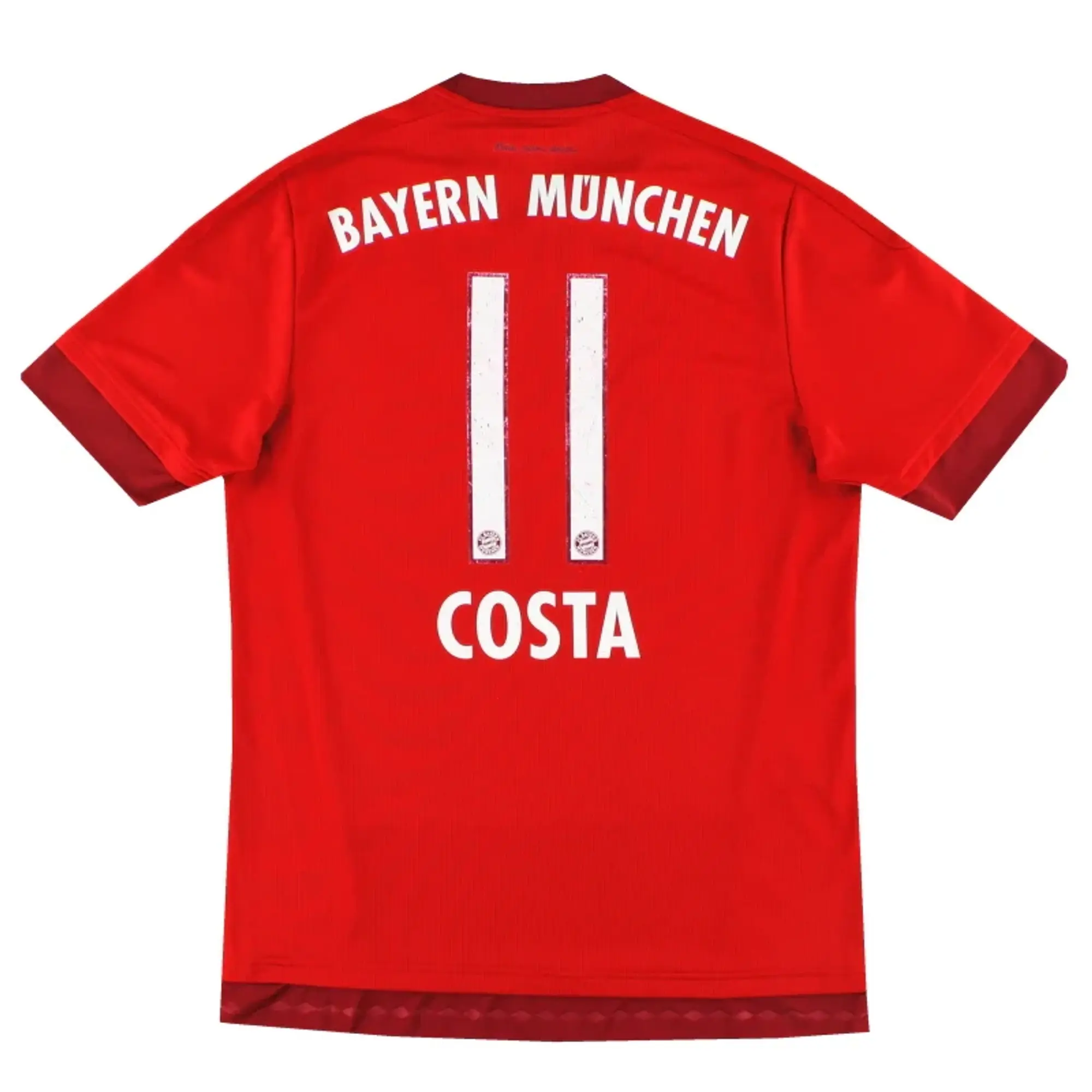 2015-16 Bayern Munich adidas Home Shirt Costa #11 M - Bayern Munich / Very good / Medium