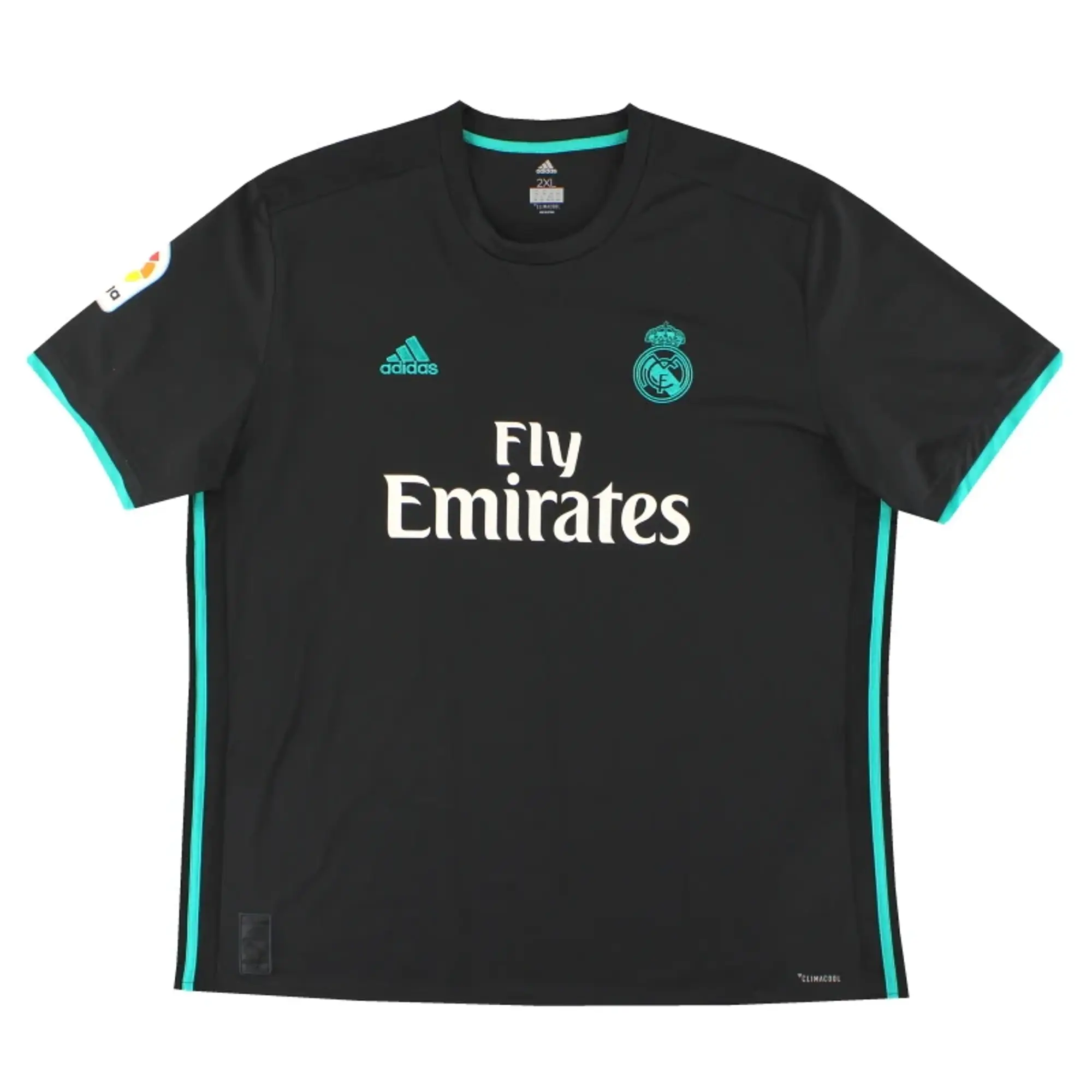 2017-18 Real Madrid adidas Away Shirt *Mint* XXL - Real Madrid / Mint / XXL