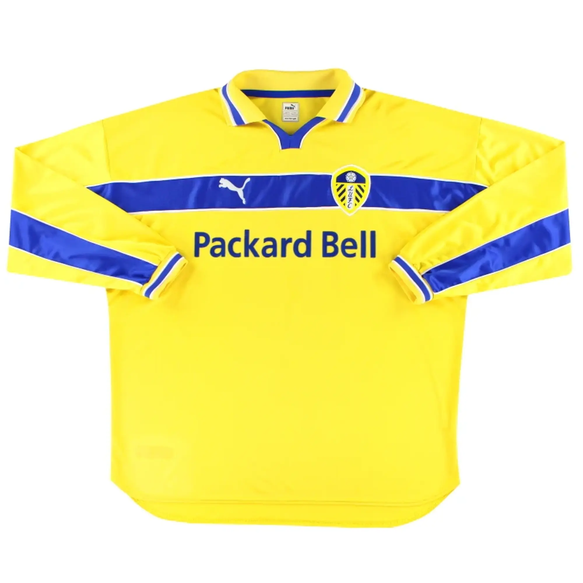 1999-00 Leeds Puma Third Shirt L/S XXL - Leeds / Excellent / XXL