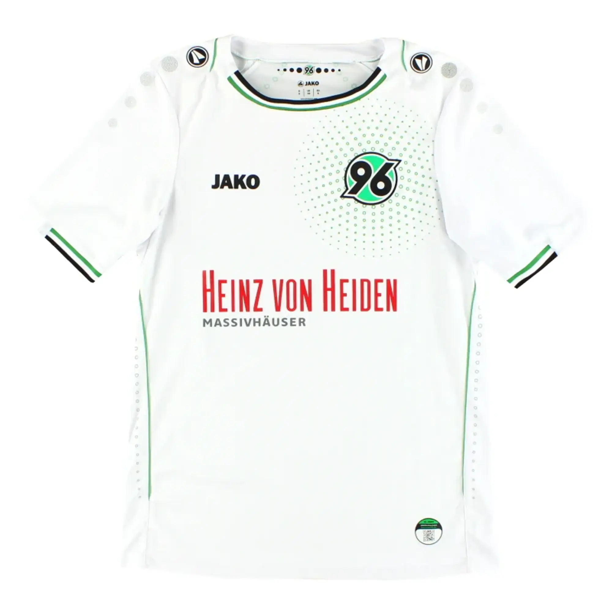 2015-16 Hannover 96 Jako Third Shirt XS - Other German Clubs / Excellent / XS