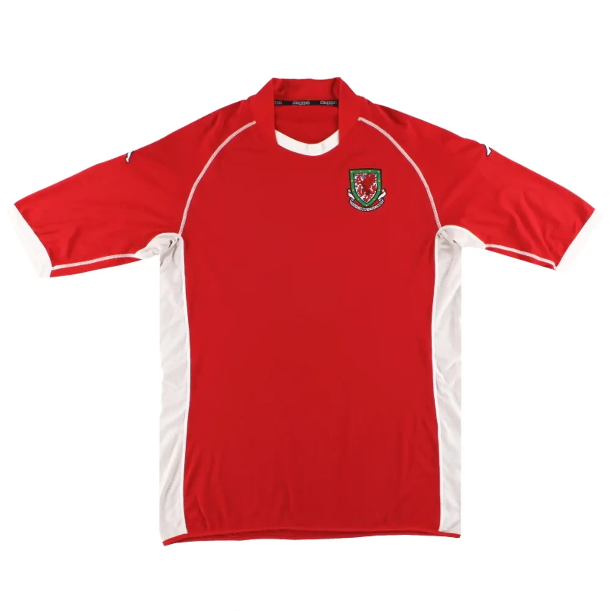 2002-04 Wales Kappa 'Signed' Home Shirt S - Wales / Very good / Small