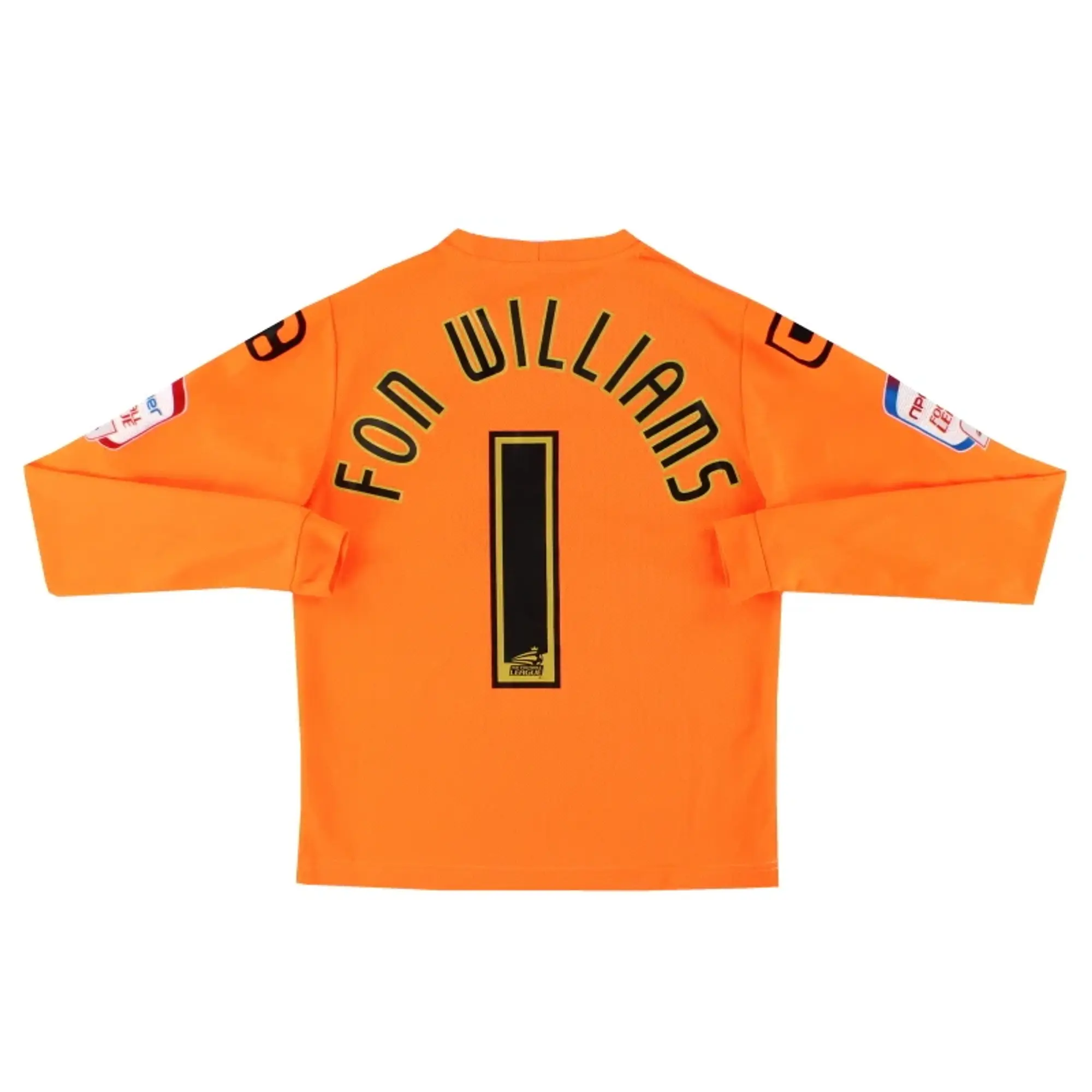 2011-12 Tranmere Rovers Carbrini Goalkeeper Shirt Fon Williams #1 M.Boys - Tranmere Rovers / Excellent / Medium Boys
