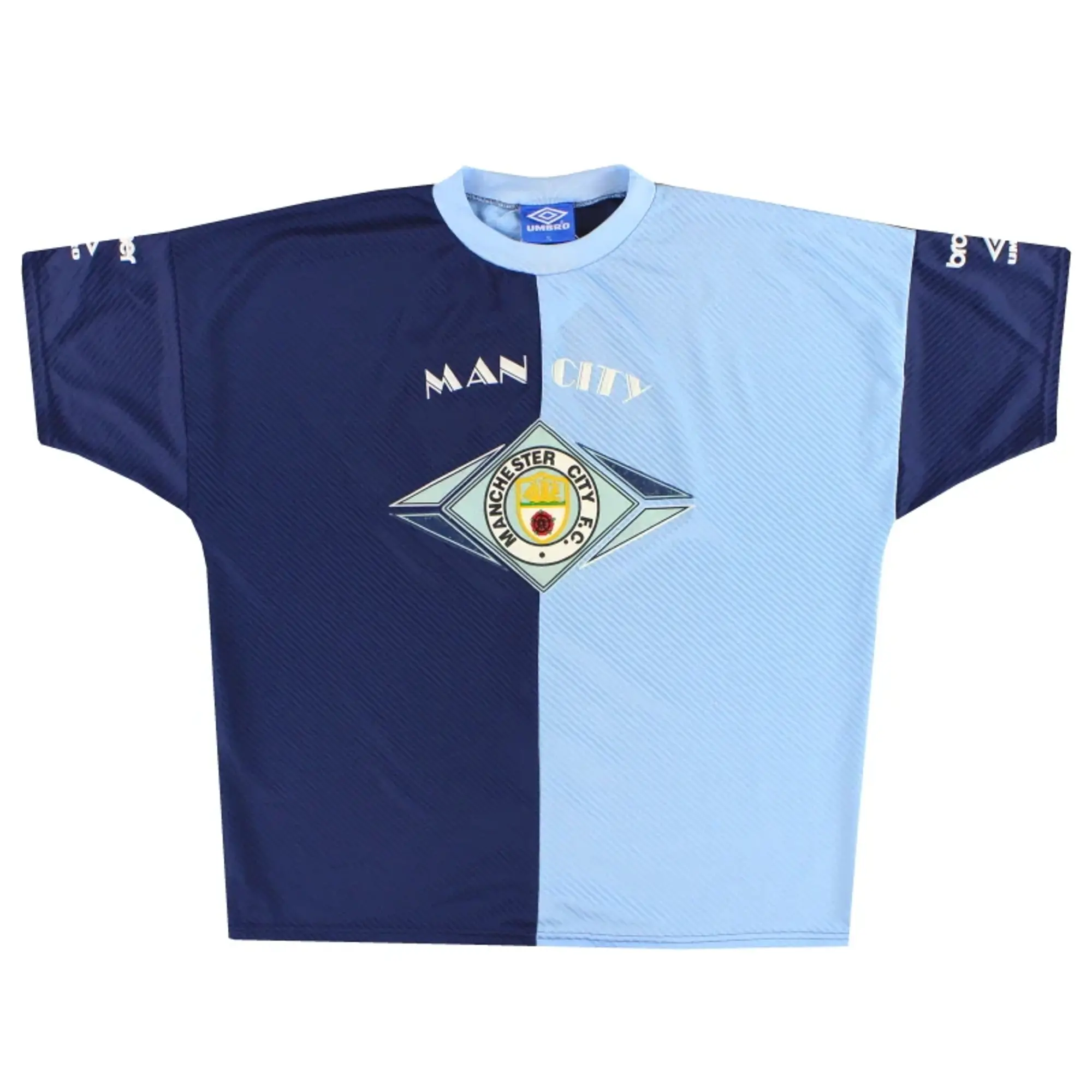 1994-96 Manchester City Umbro Training Shirt XL - Manchester City / Excellent / XL