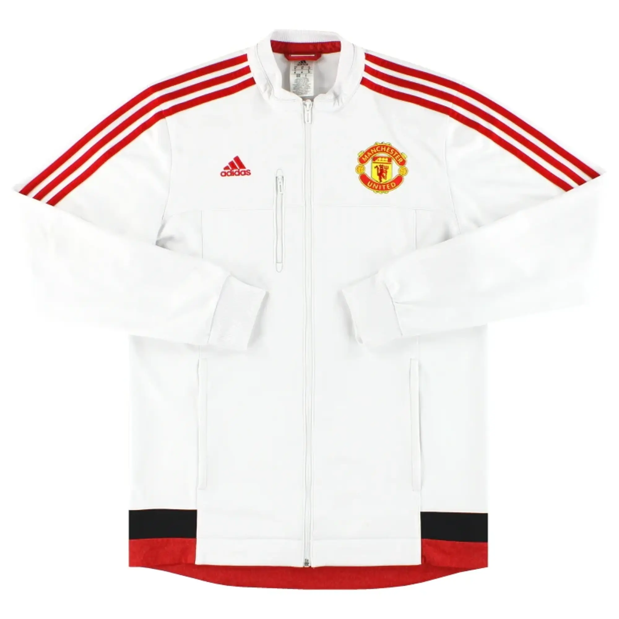 2015-16 Manchester United adidas Anthem Jacket M - Manchester United / Excellent / Medium