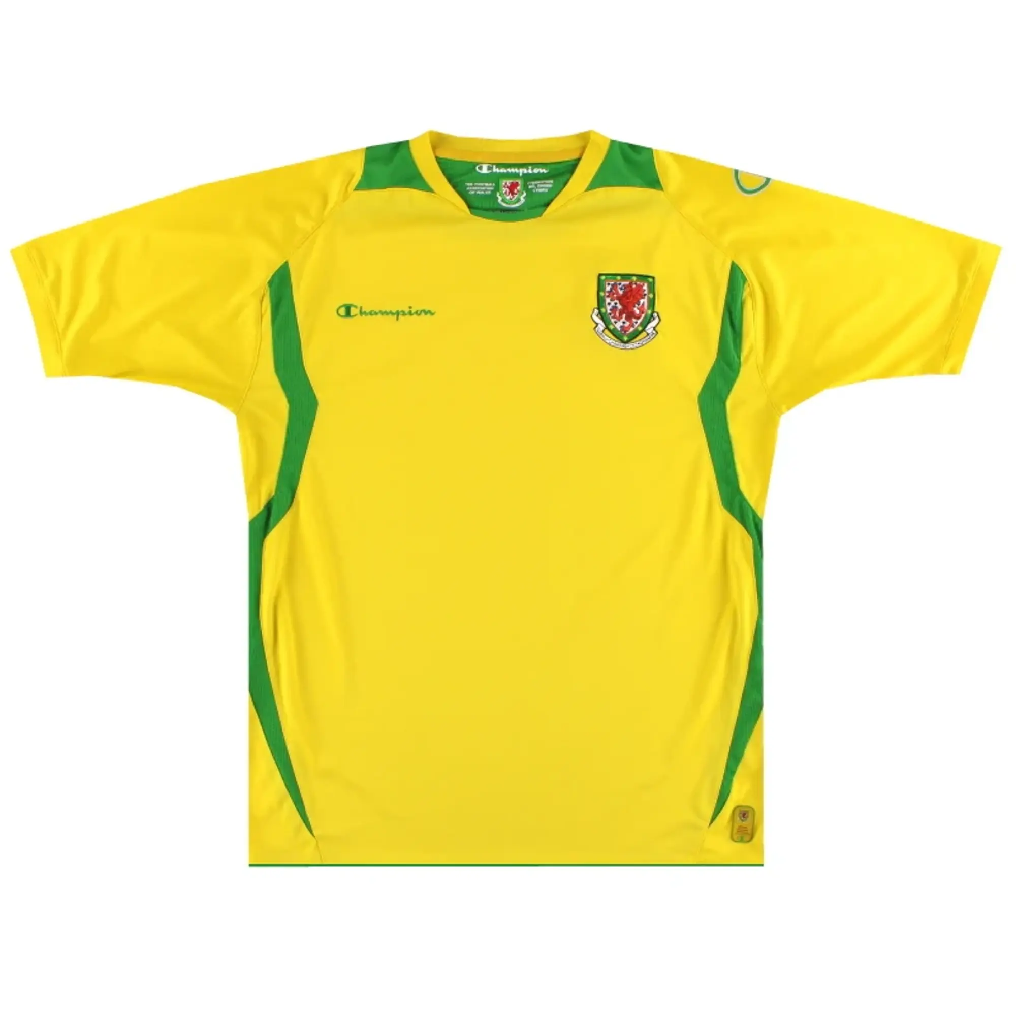 2008-10 Wales Champion Third Shirt *Mint* M - Wales / Mint / Medium