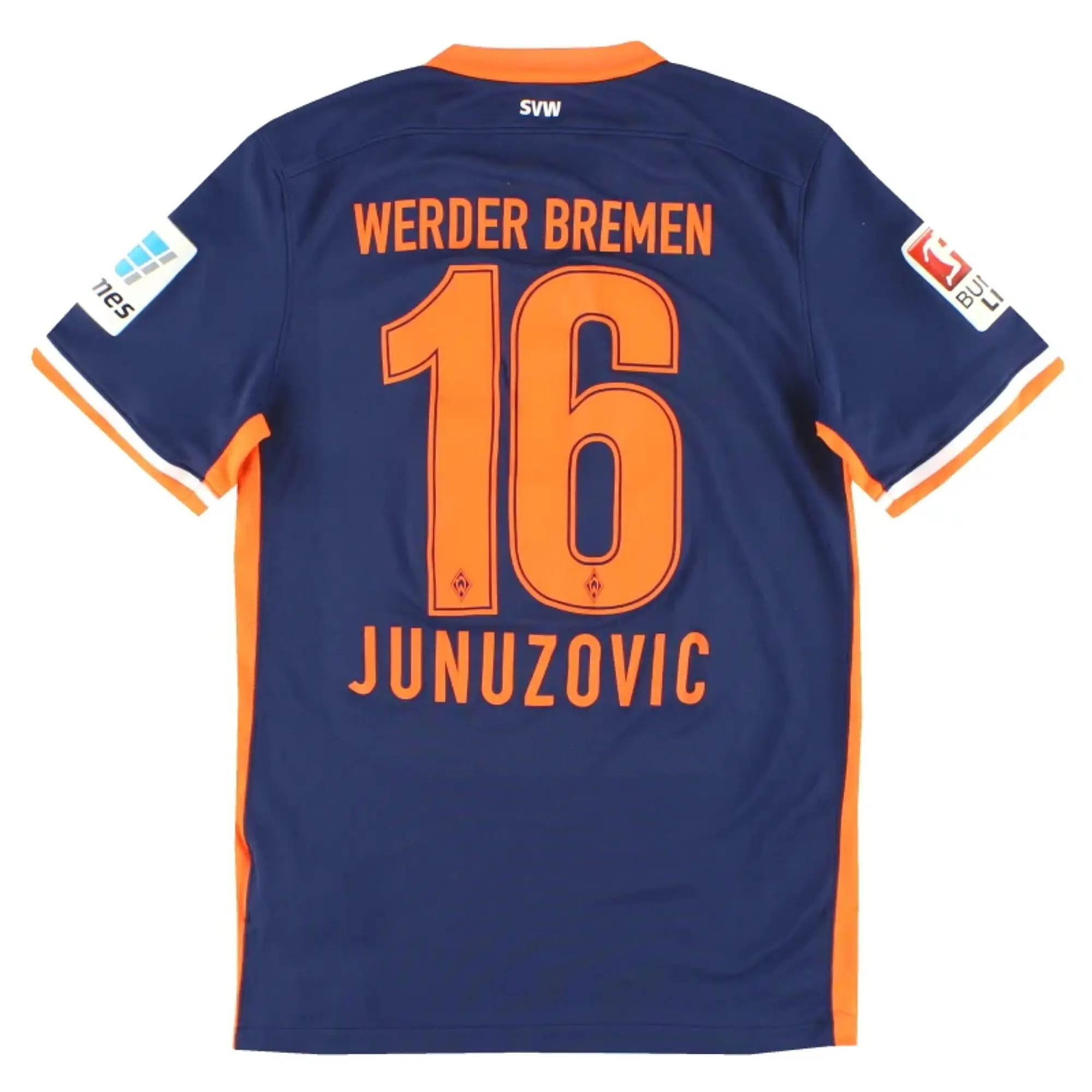 2015-16 Werder Bremen Nike Away Shirt Junuzovic #16 S - Werder Bremen / Excellent / Small