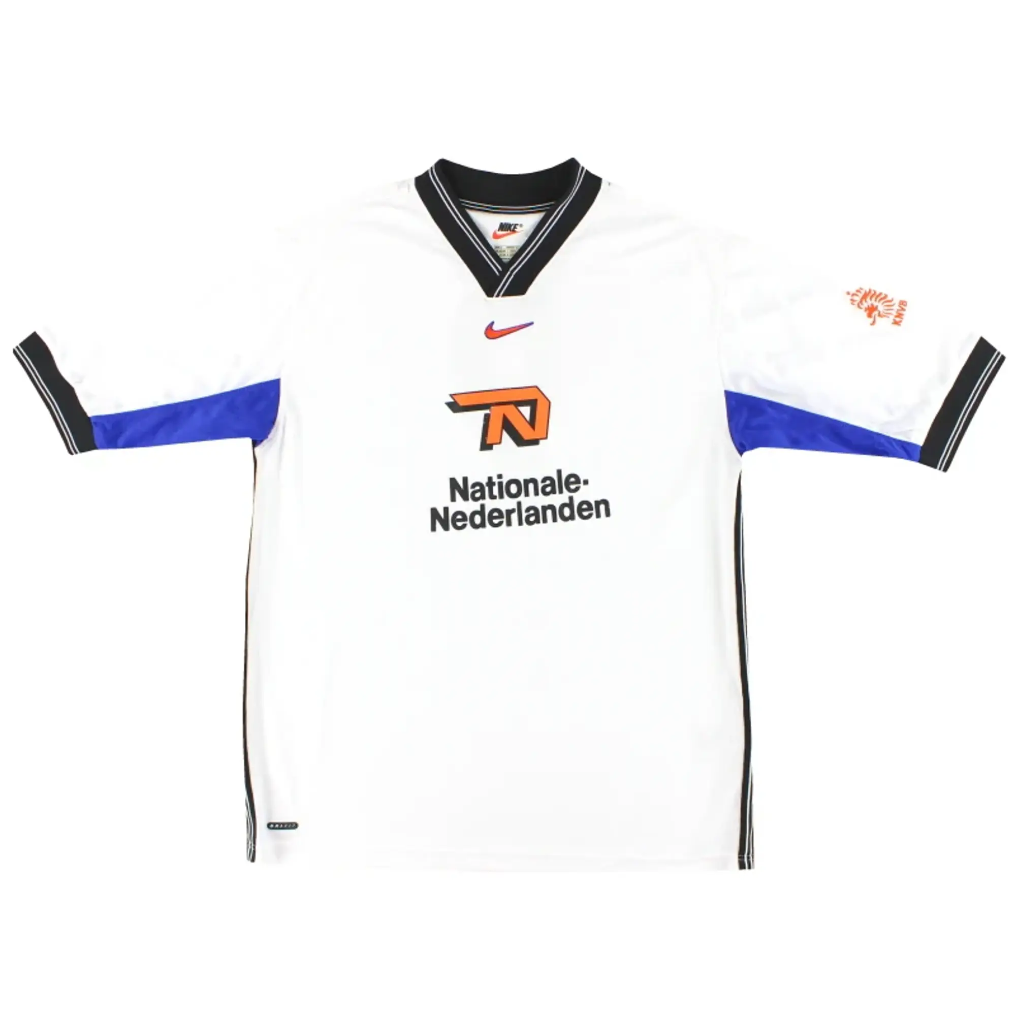 1998-00 Holland Nike Player Issue Training Shirt #9 L - Holland / Excellent / Large