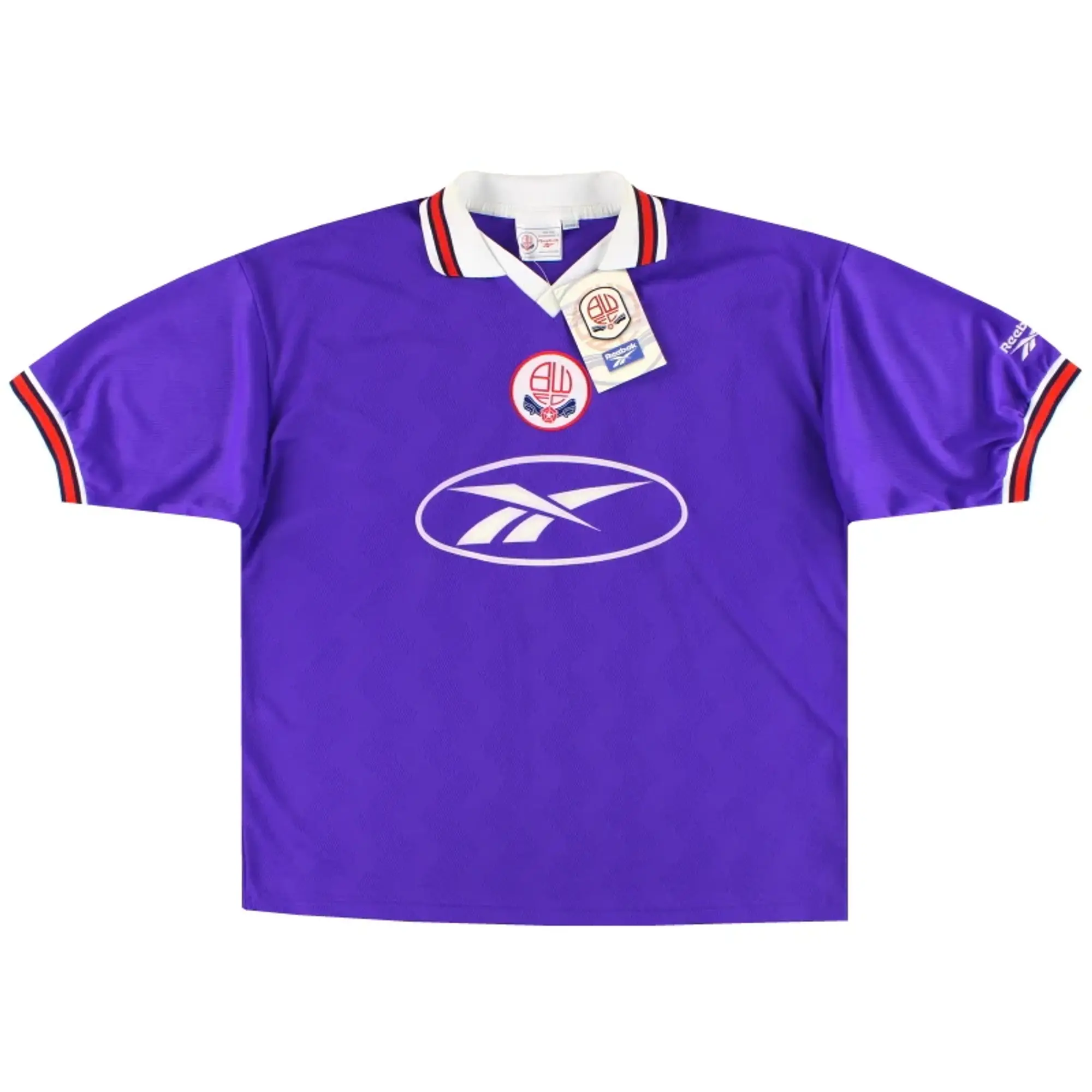 1997-98 Bolton Reebok Away Shirt *w/tags* XL - Bolton Wanderers / w/tags / XL