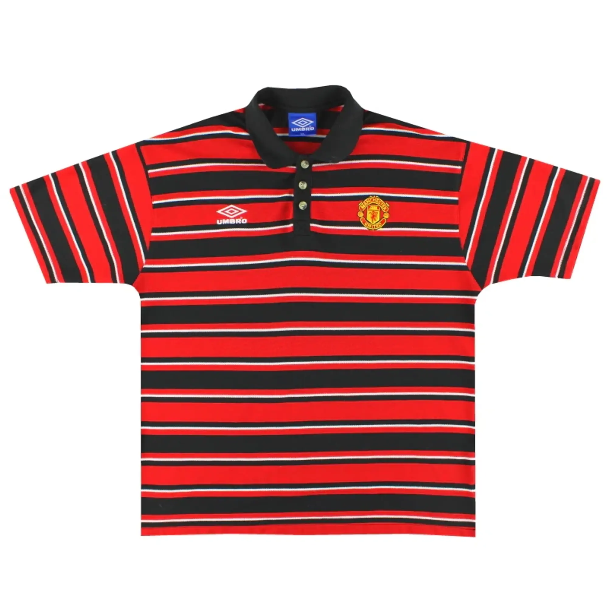1996-97 Manchester United Umbro Polo Shirt XXL - Manchester United / Excellent / XXL