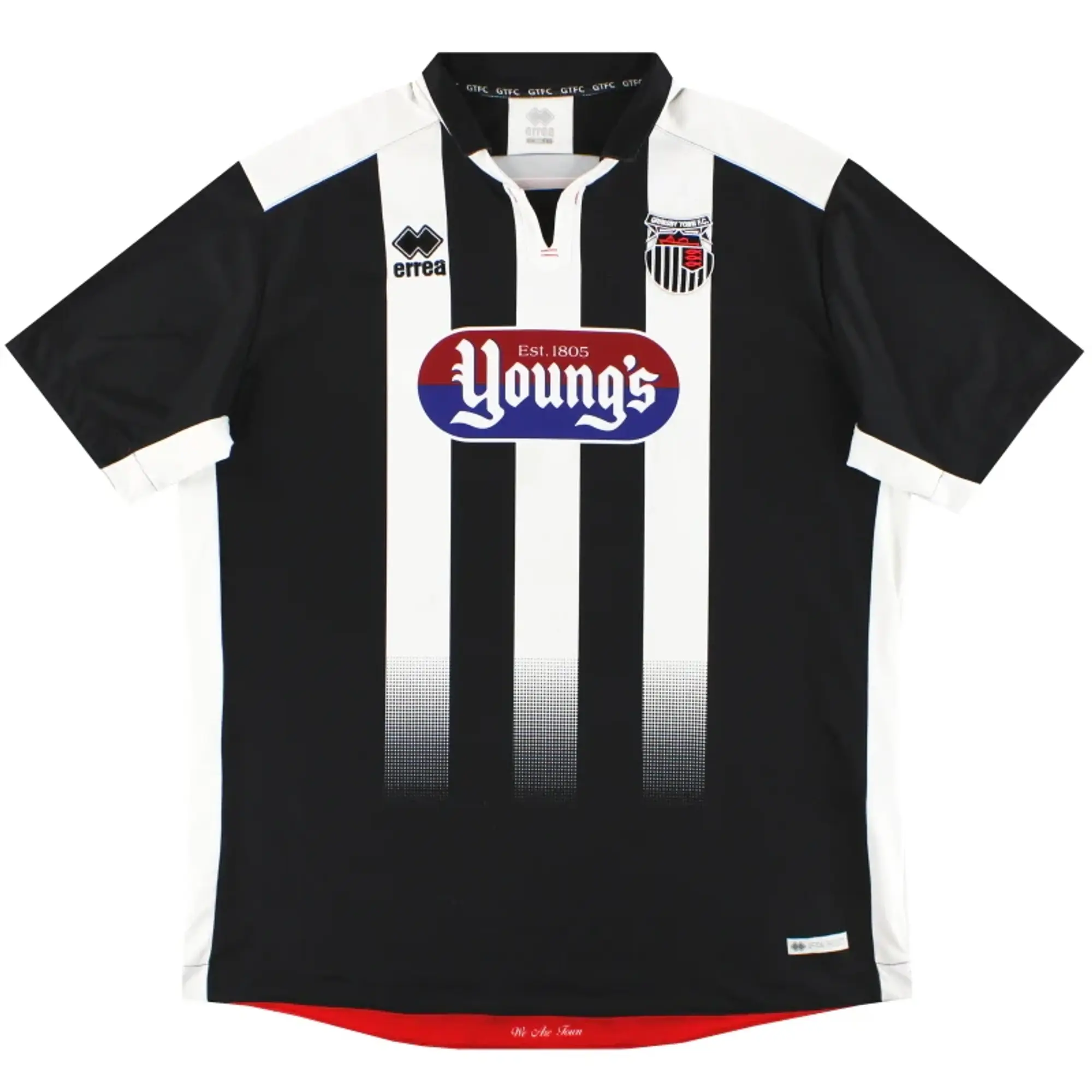 2019-20 Grimsby Town Macron Home Shirt XXXL - Grimsby Town / Excellent / XXXL